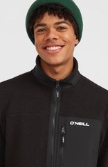 Must-Have High-Pile Full-Zip Fleece Black Out