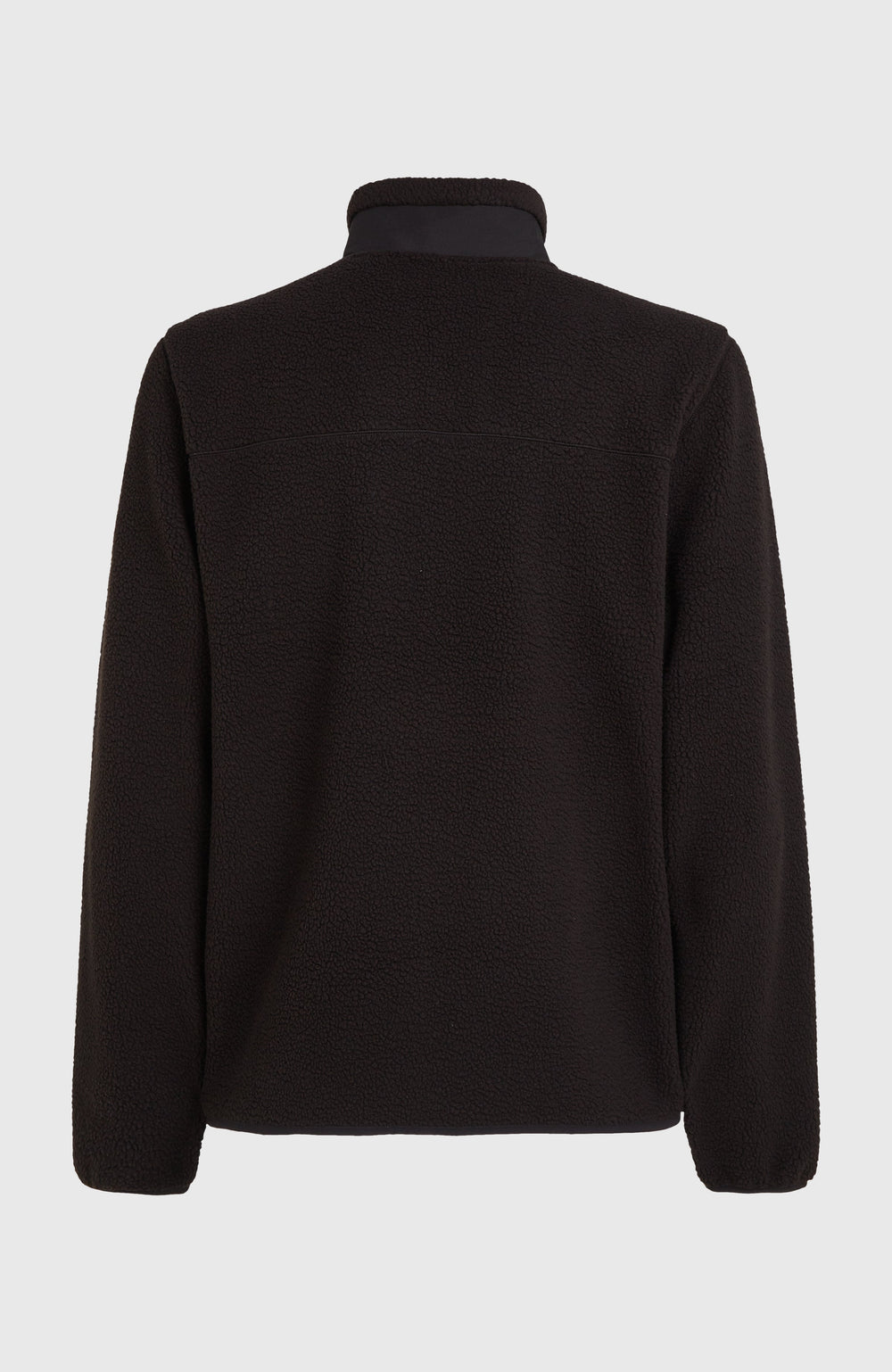 Must-Have High-Pile Full-Zip Fleece Black Out