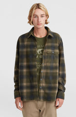 Superfleece Shirt Green Check Small