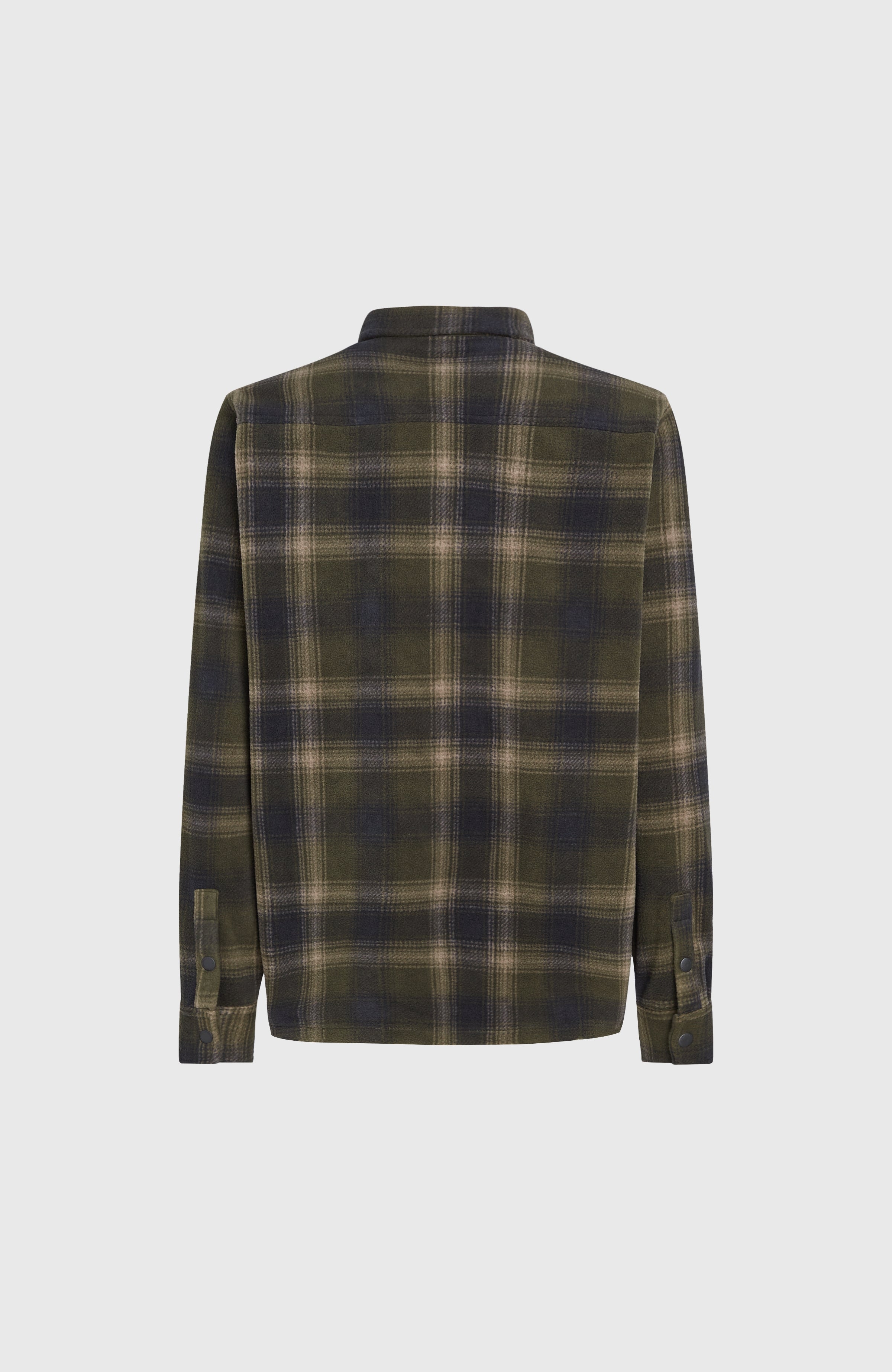 Superfleece Shirt Green Check Small