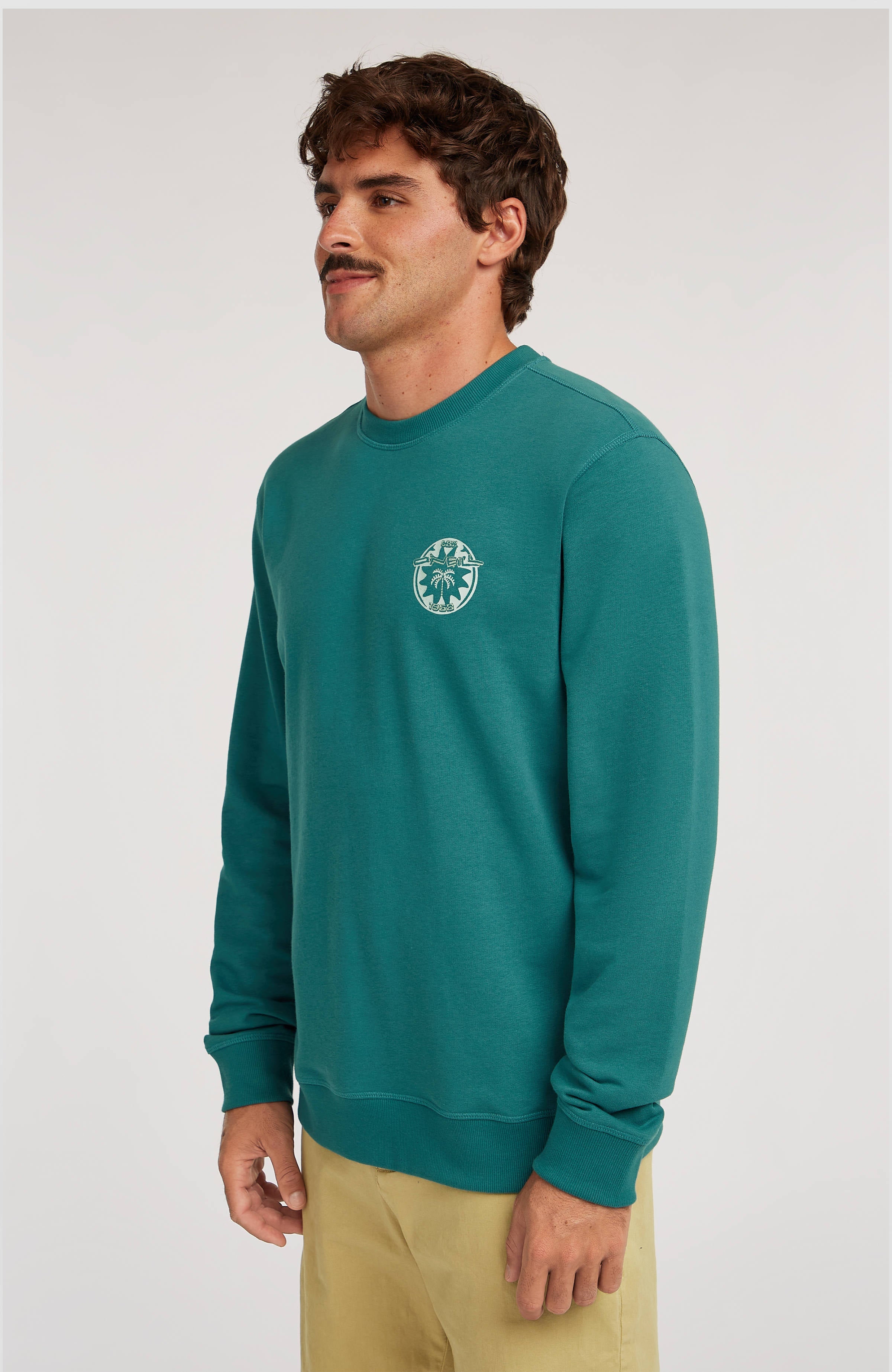 O'Neill Must-Have Graphic Crew Sweatshirt Botanical Heat