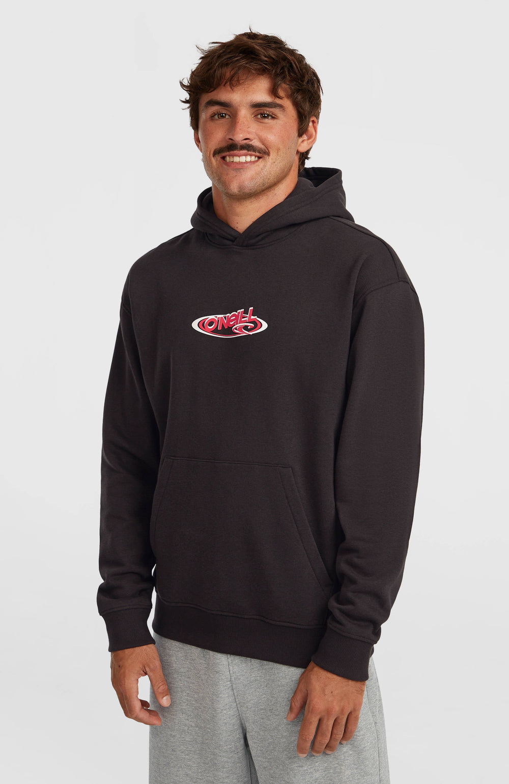 Essentials 90s Logo Hoodie Black Out
