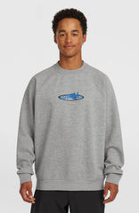 Essentials 90s Logo Crew Sweatshirt Silver Melee