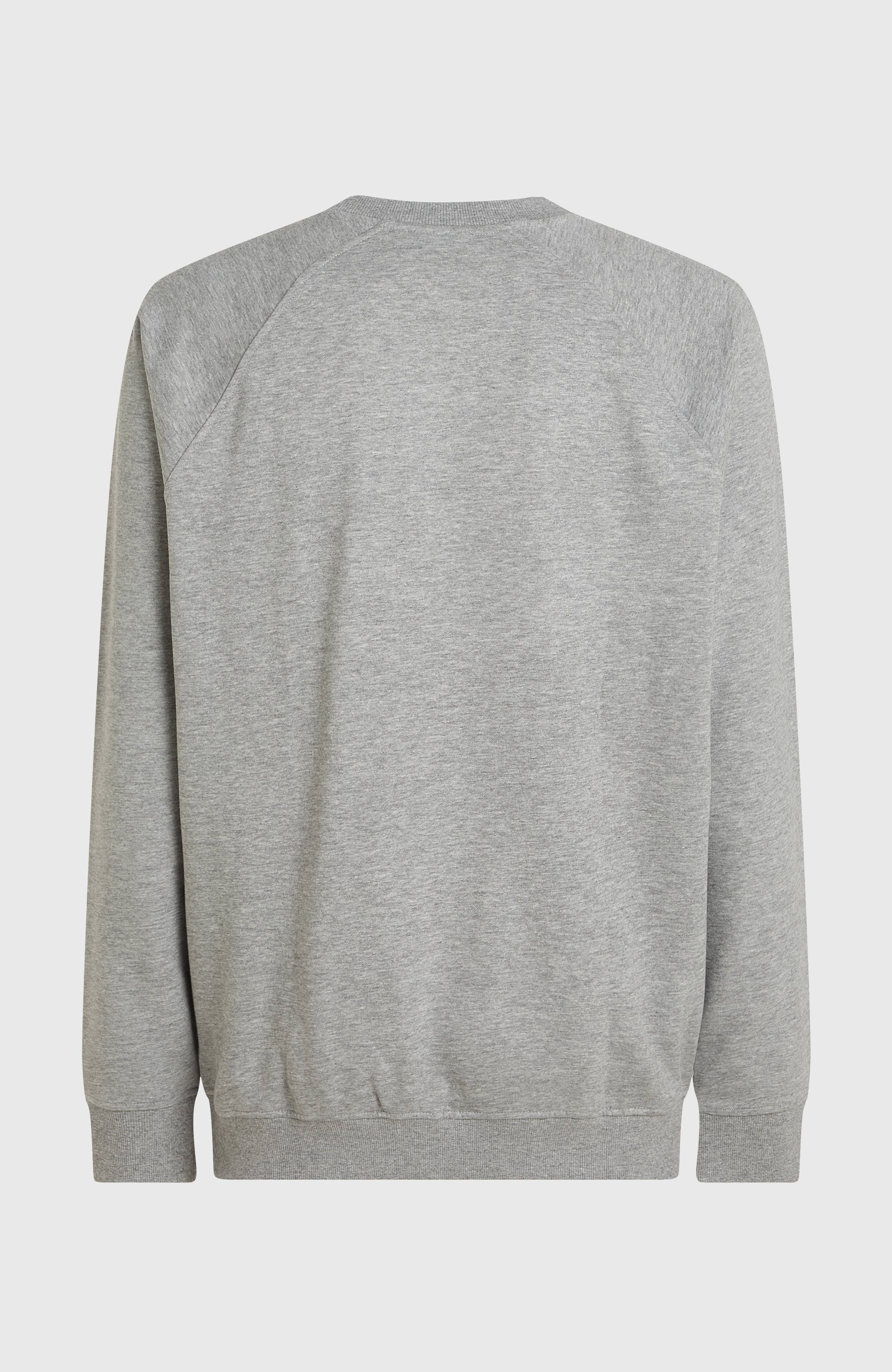 Essentials 90s Logo Crew Sweatshirt Silver Melee
