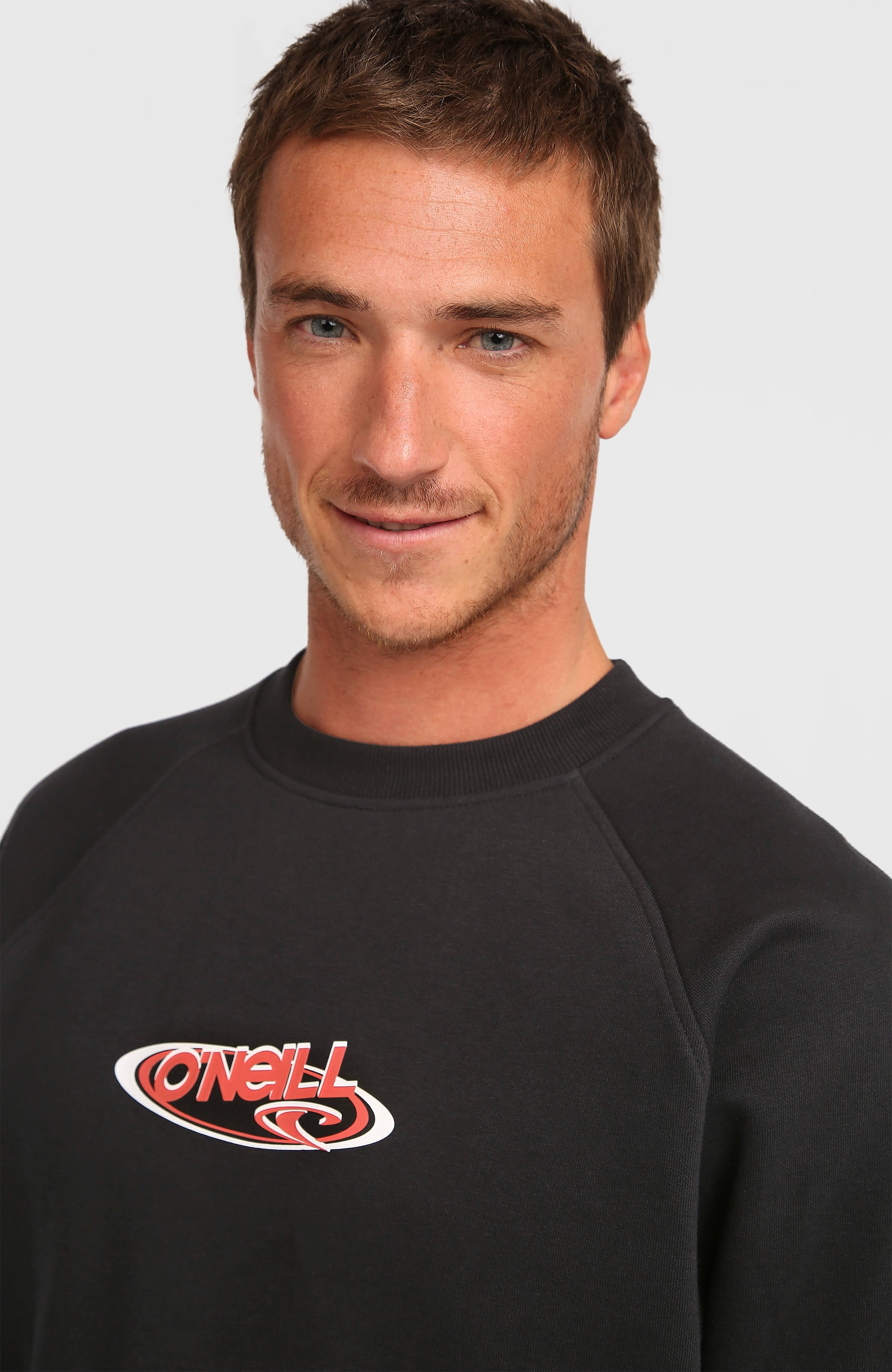 Essentials 90s Logo Crew Sweatshirt Black Out