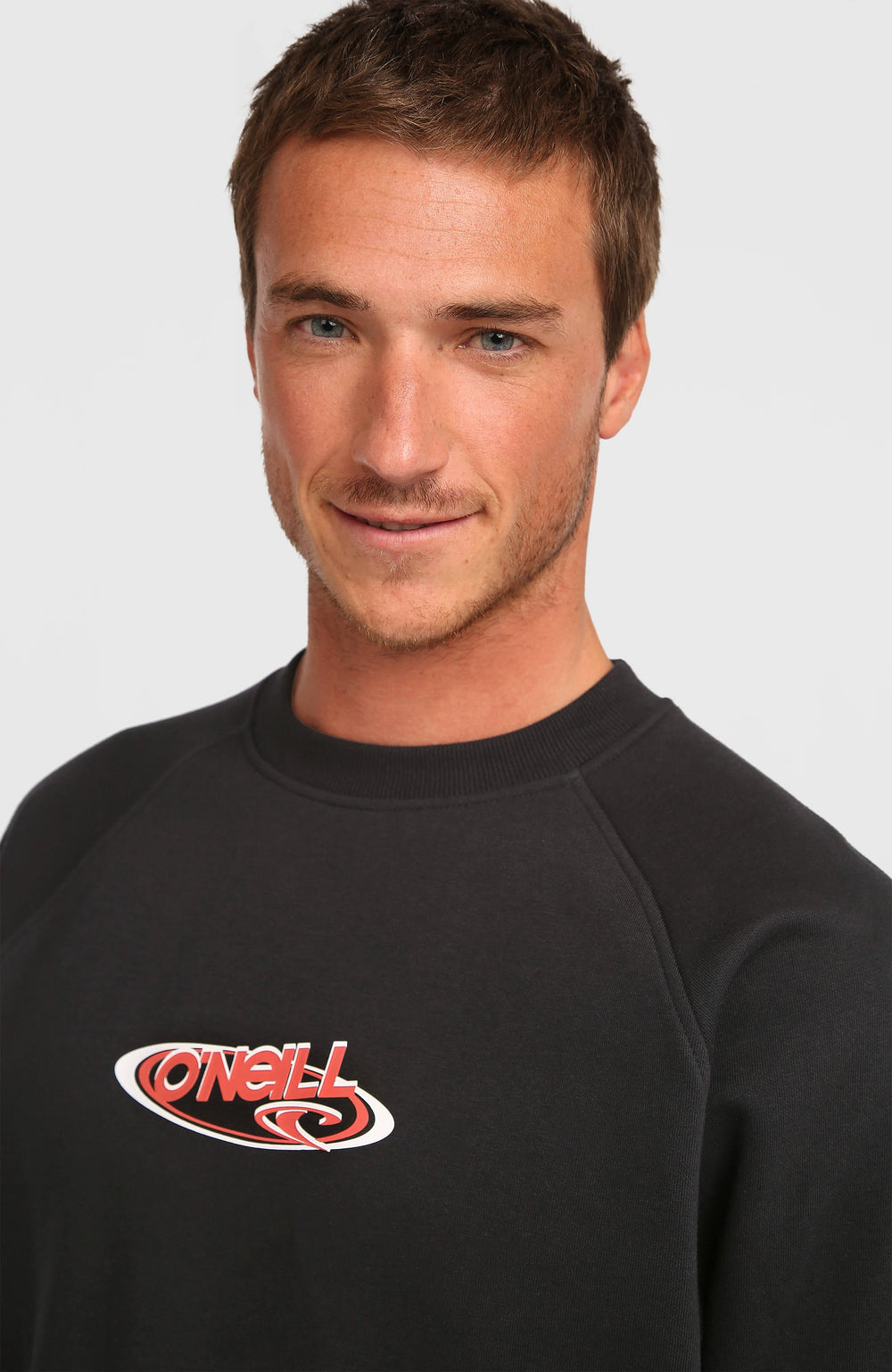 Essentials 90s Logo Crew Sweatshirt Black Out