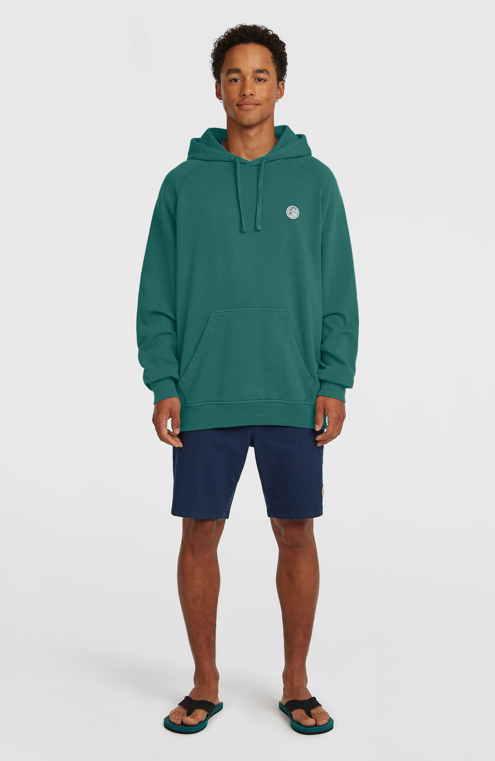 O'Riginals Badge Hoodie Botanical Heat