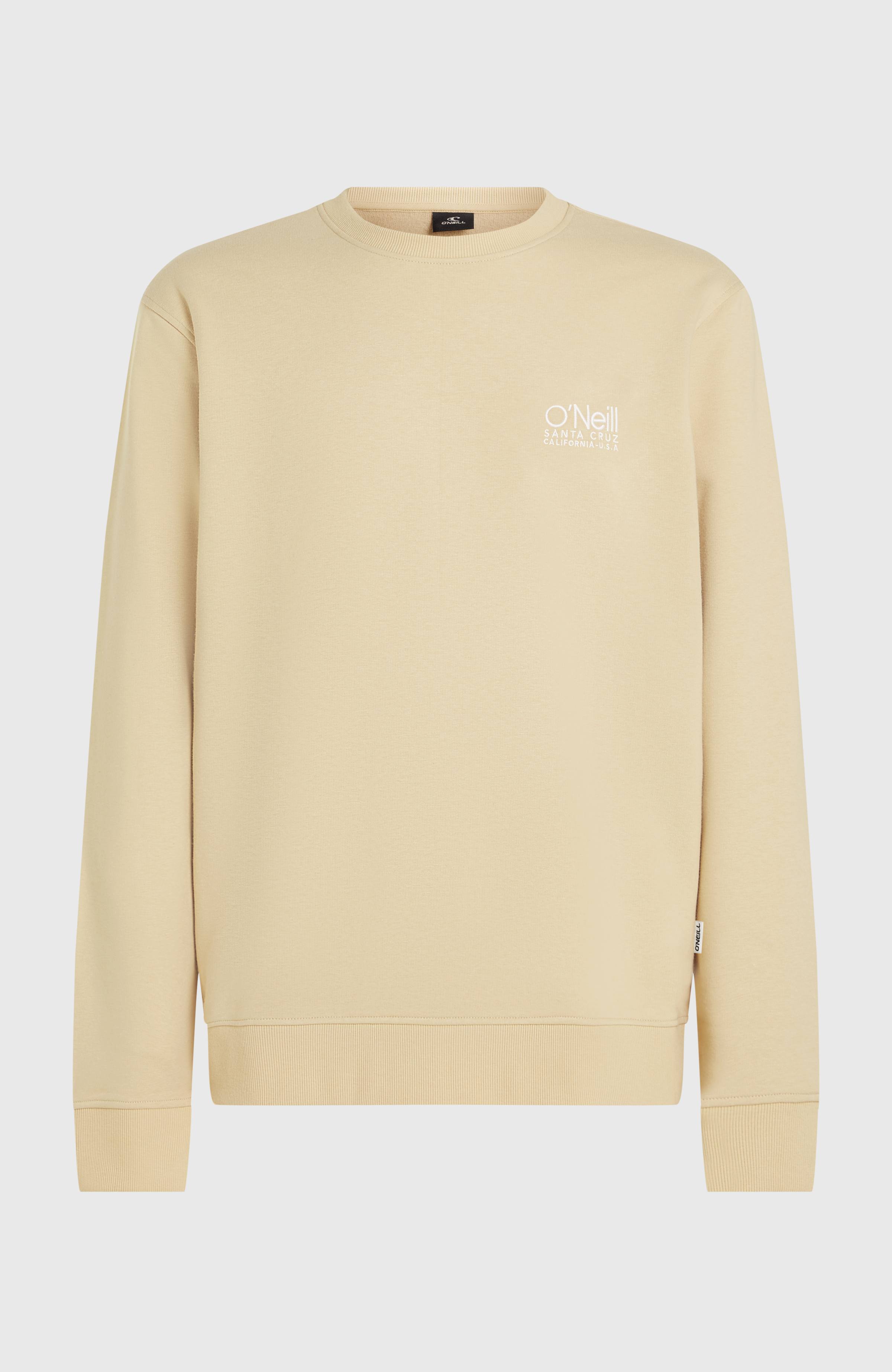 Original Cali Logo Crew Sweatshirt Cocoa Sand
