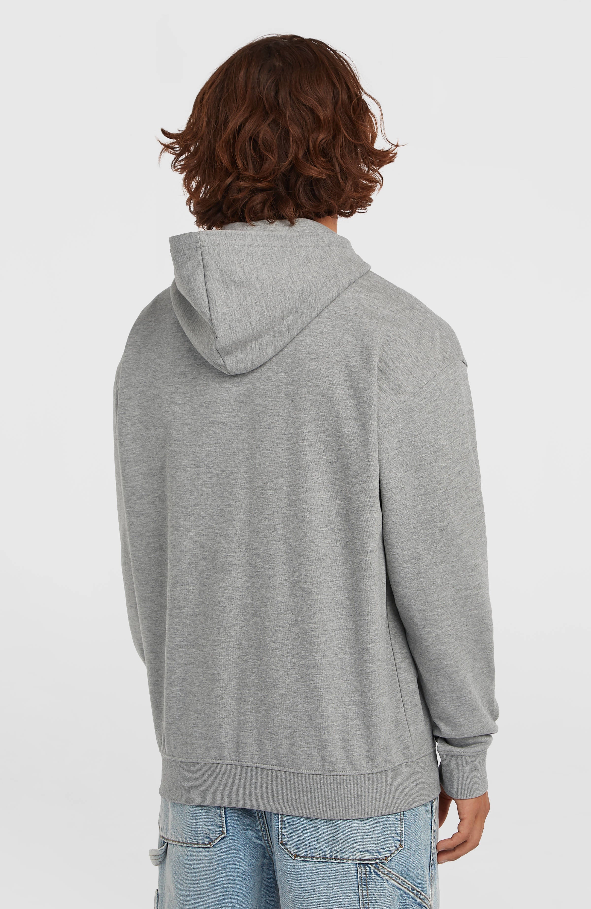 Essentials 90s Logo Hoodie Silver Melee