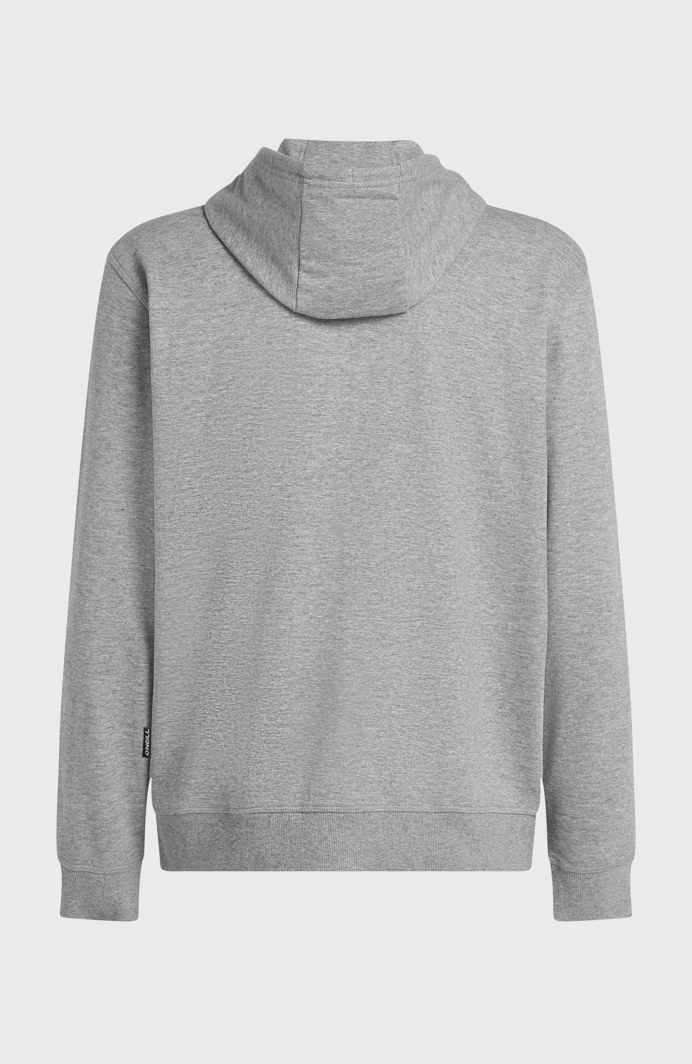 Small Logo Full-Zip Hoodie Silver Melee