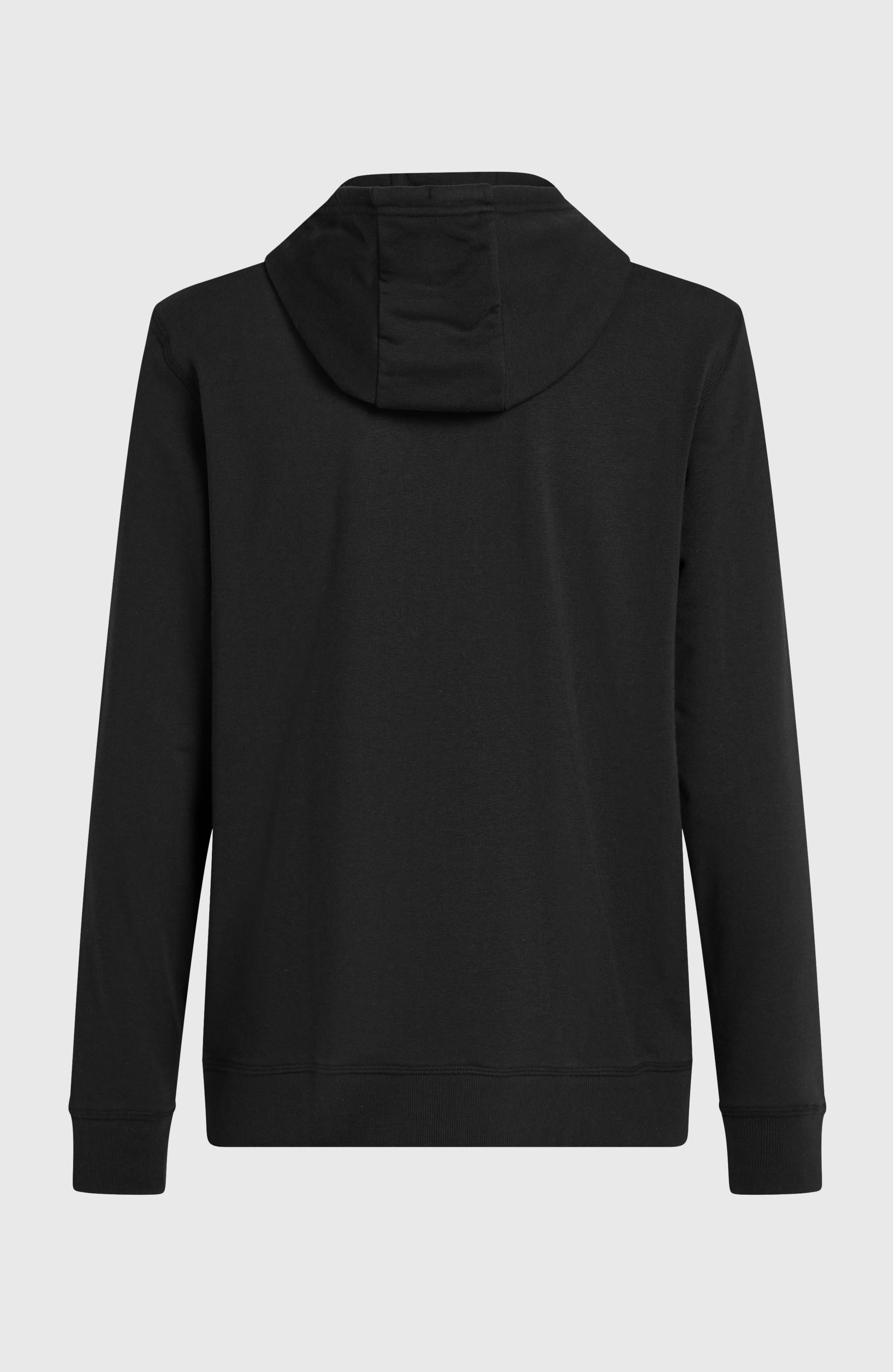 Small Logo Full-Zip Hoodie Black Out