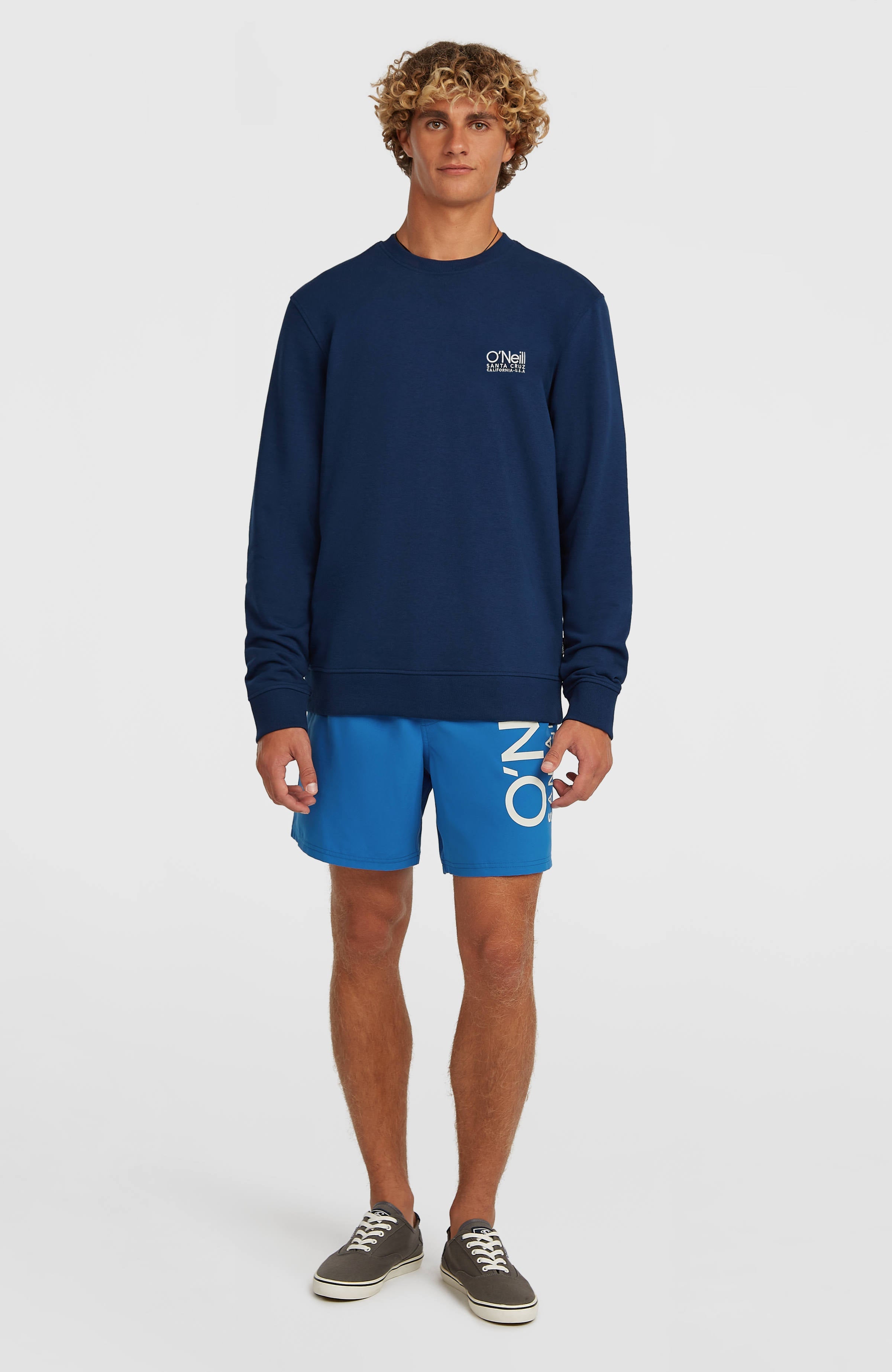 Original Cali Logo Crew Sweatshirt English Evening