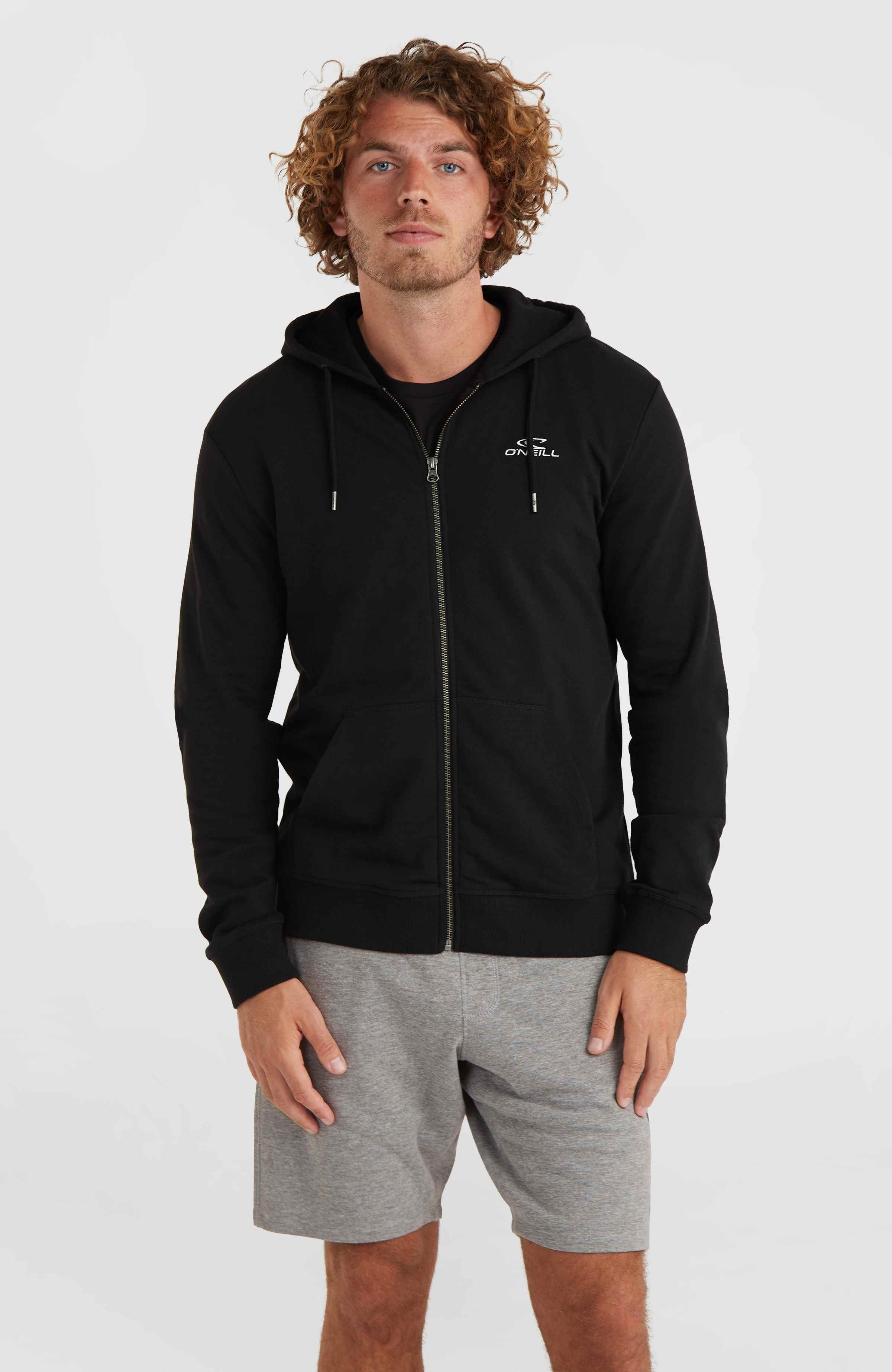 O'Neill Small Logo Full-Zip Hoodie Black Out