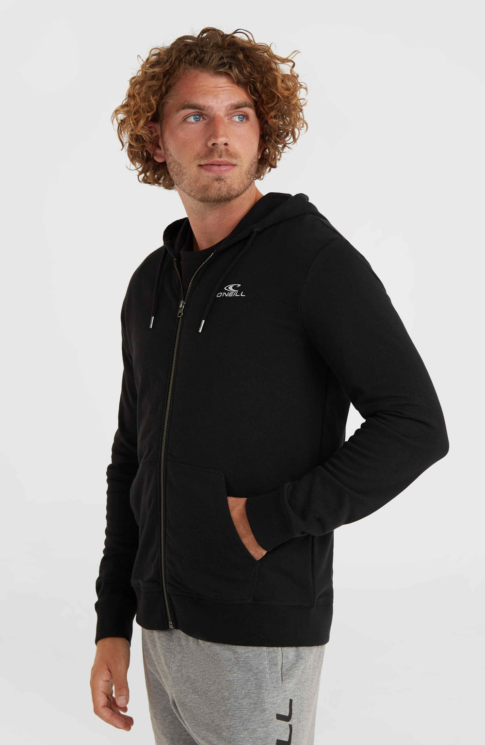 O'Neill Small Logo Full-Zip Hoodie Black Out