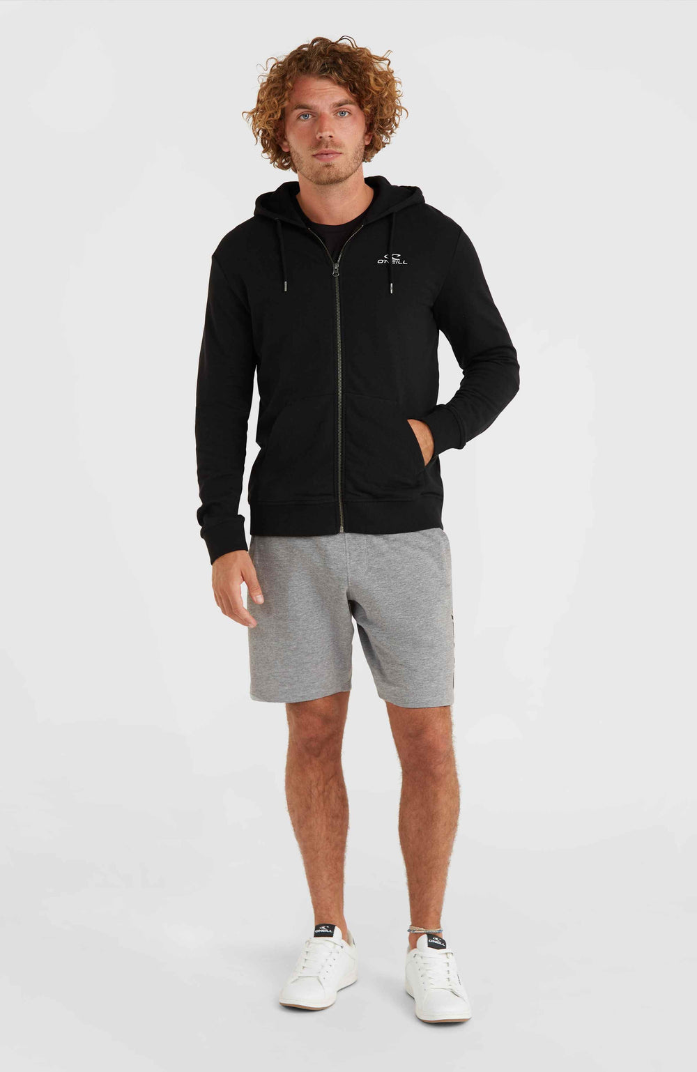 O'Neill Small Logo Full-Zip Hoodie Black Out