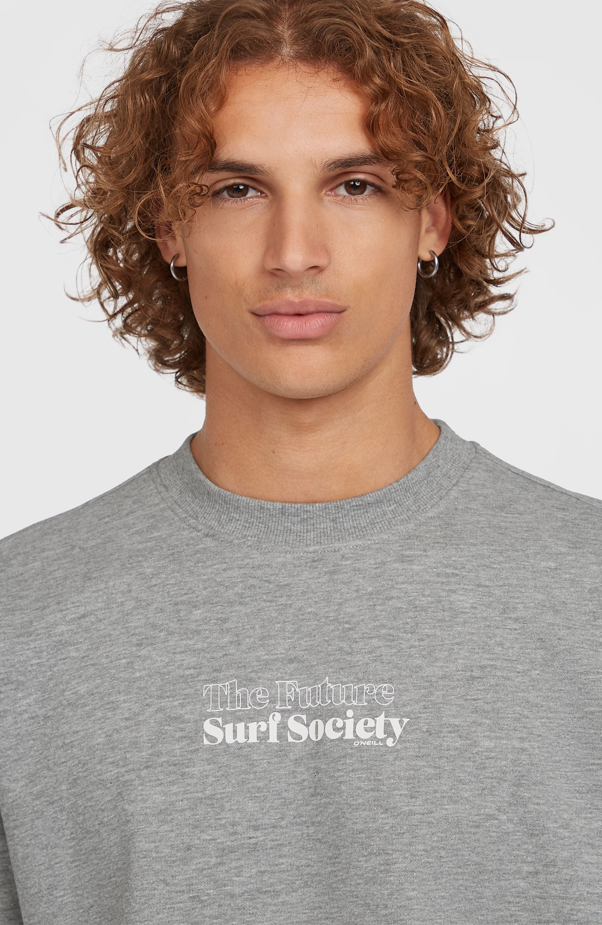 Future Surf Society Crew Silver Melee