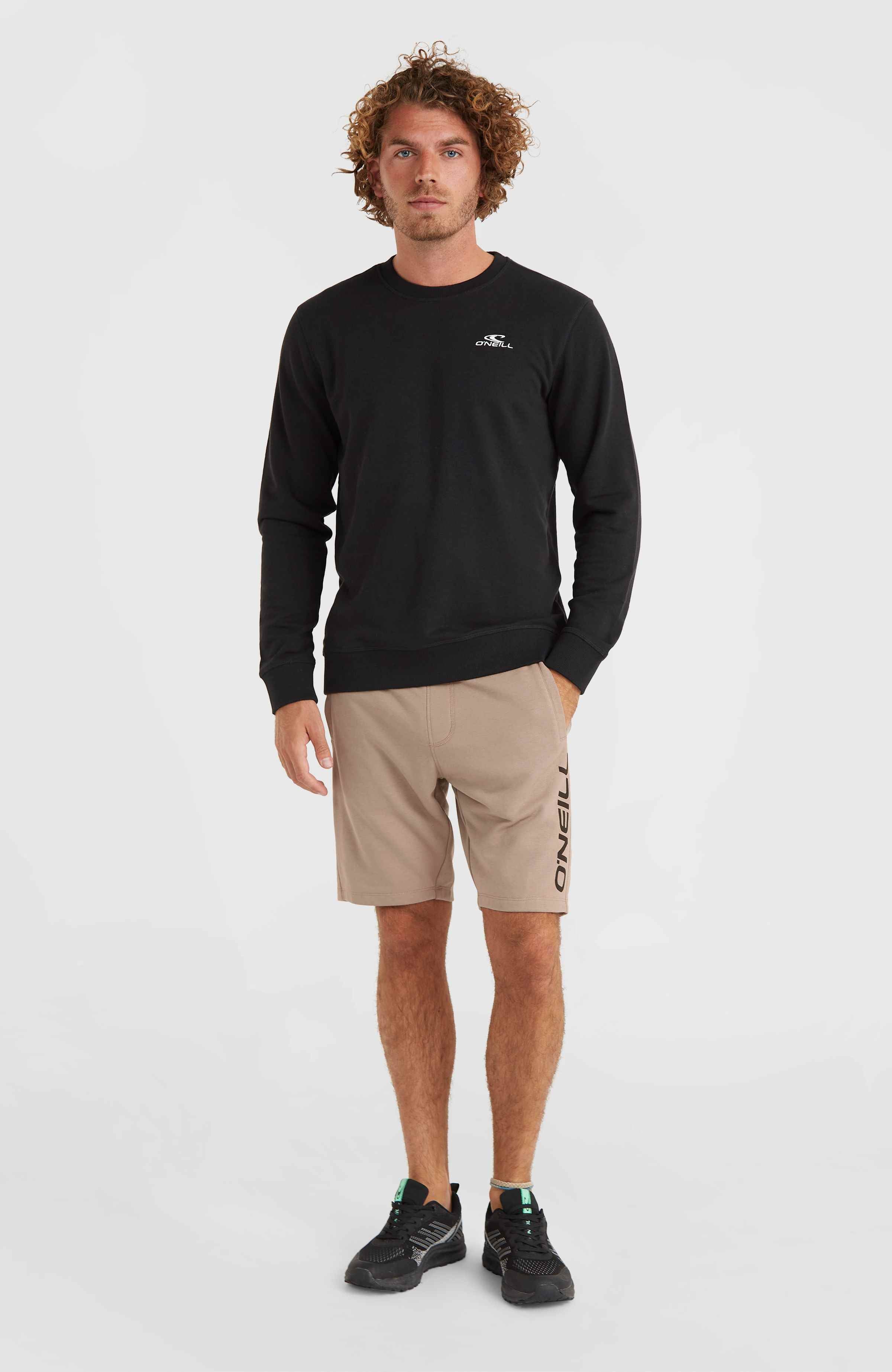 O'Neill Small Logo Crew Sweatshirt Black Out
