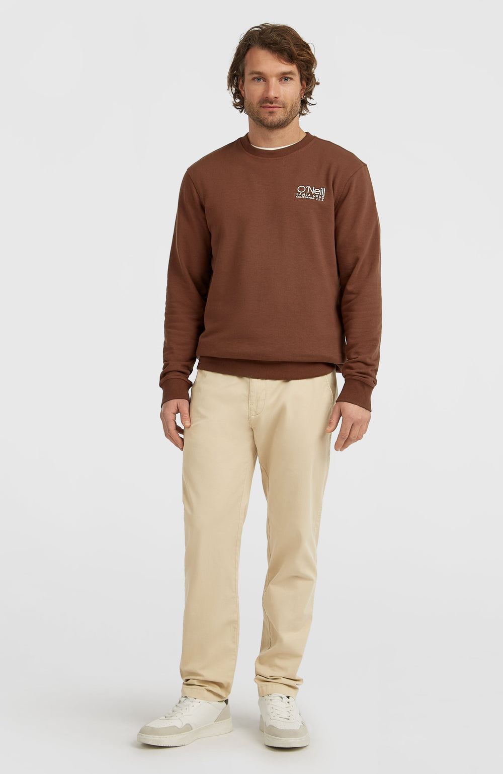 Original Cali Logo Crew Sweatshirt Hazel Spice
