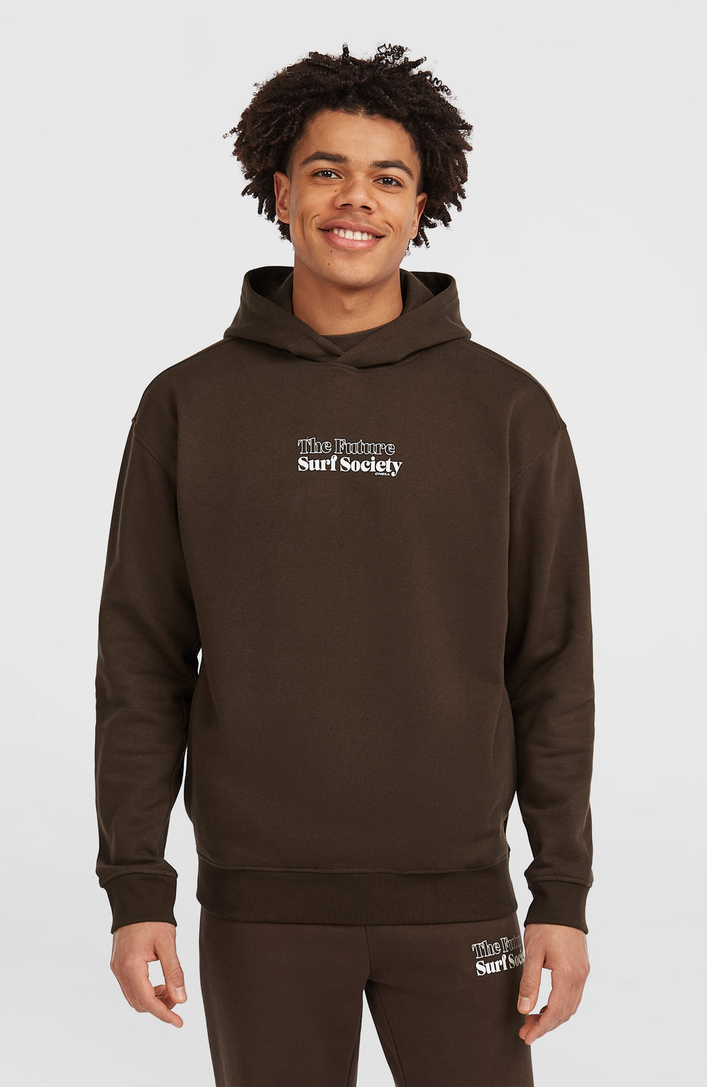 Future Surf Society Hoodie Coffee Bean