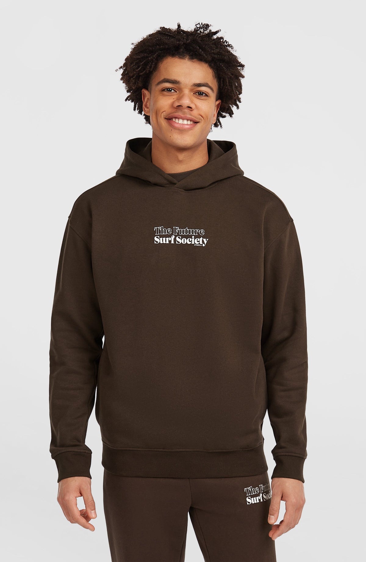 Future Surf Society Hoodie Coffee Bean
