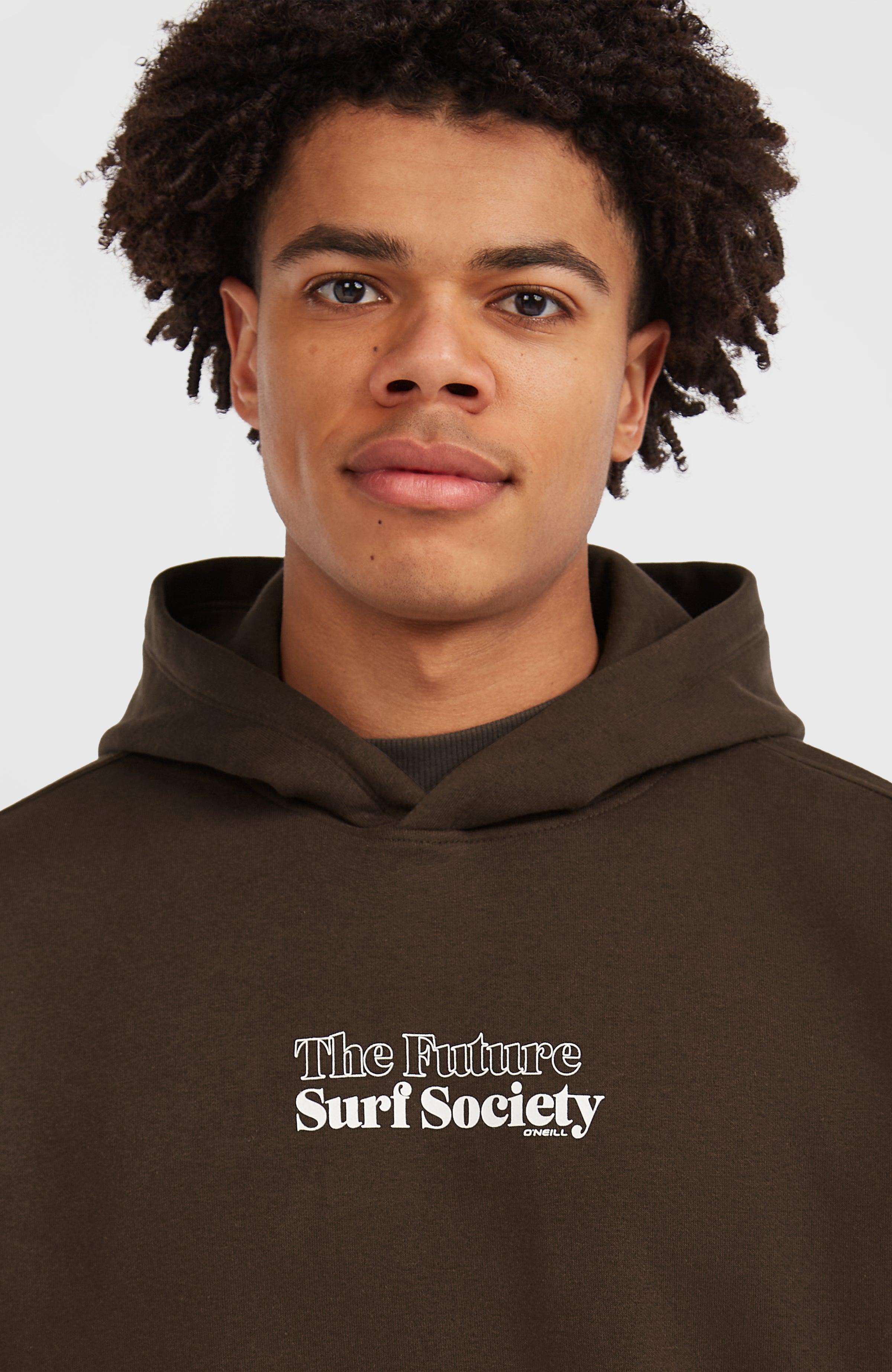 Future Surf Society Hoodie Coffee Bean