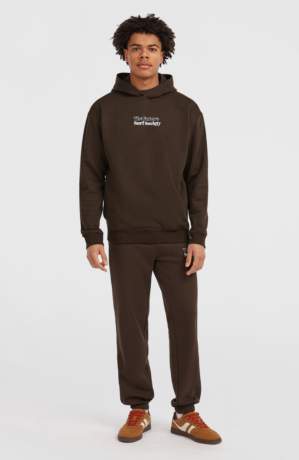 Future Surf Society Hoodie Coffee Bean