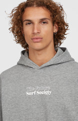 Future Surf Society Hoodie Silver Melee