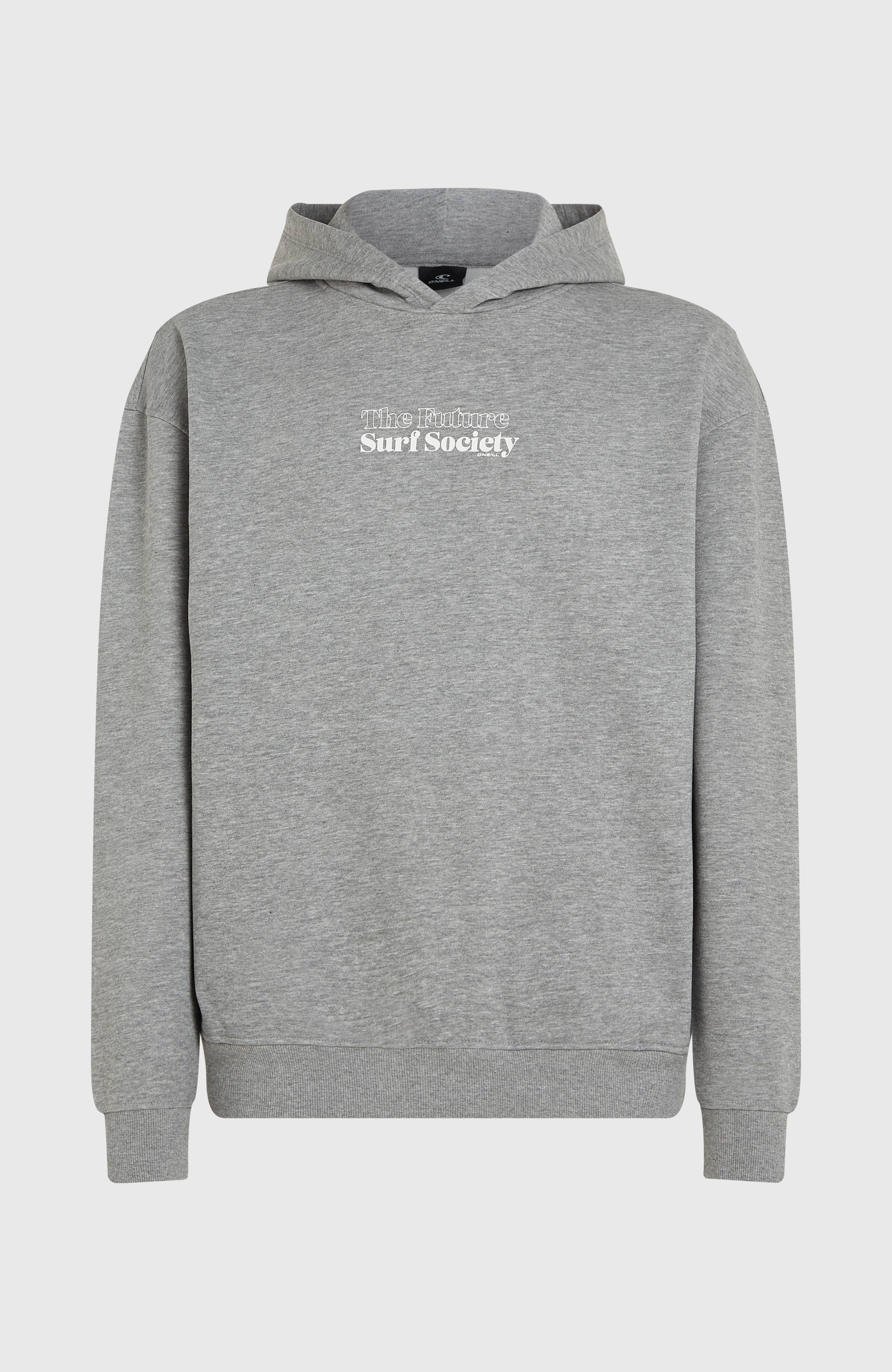 Future Surf Society Hoodie Silver Melee