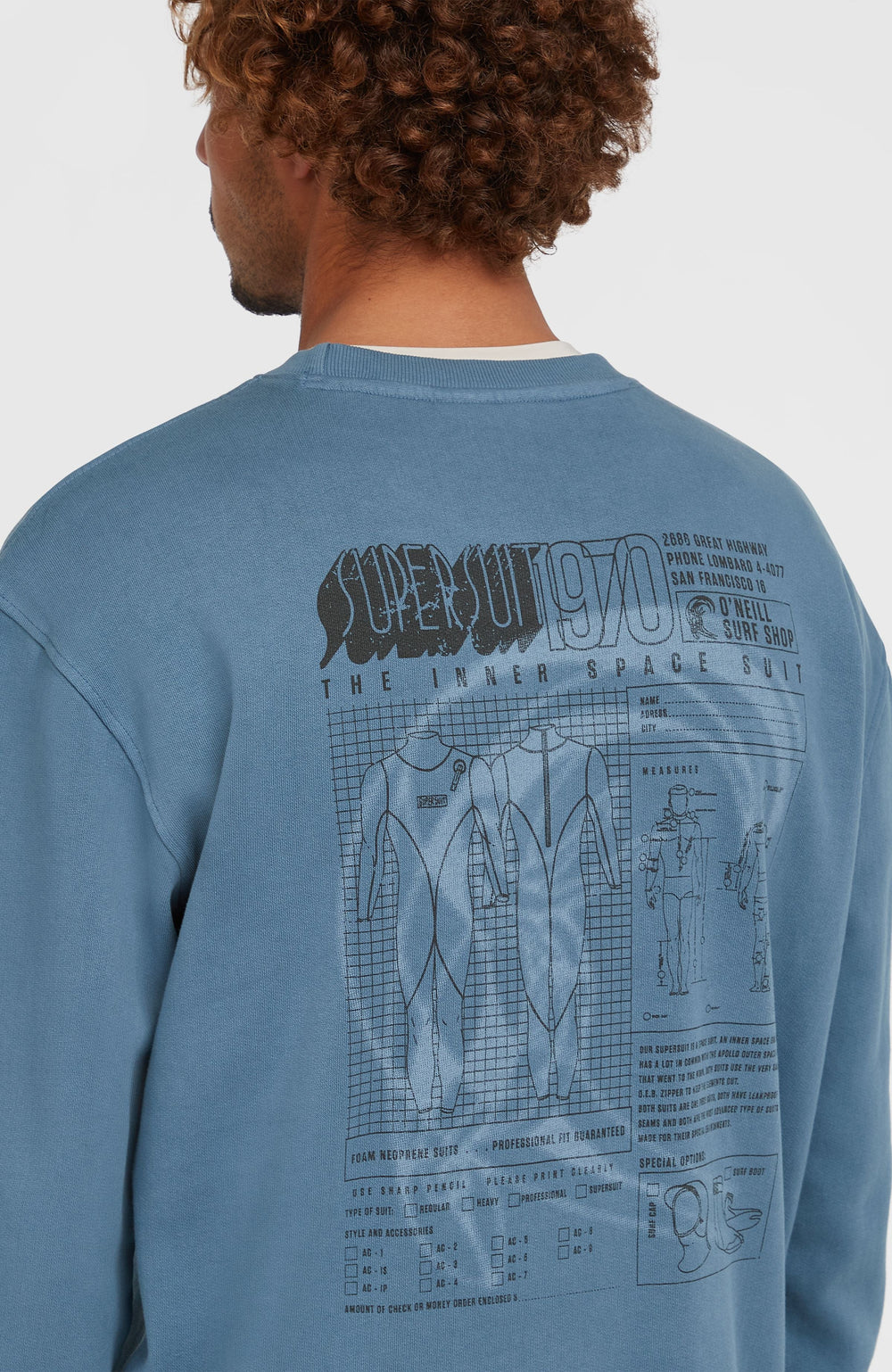 O'Riginals Crew Sweatshirt Copen Blue