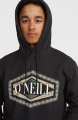 O'Neill Front Print Hoodie Black Out