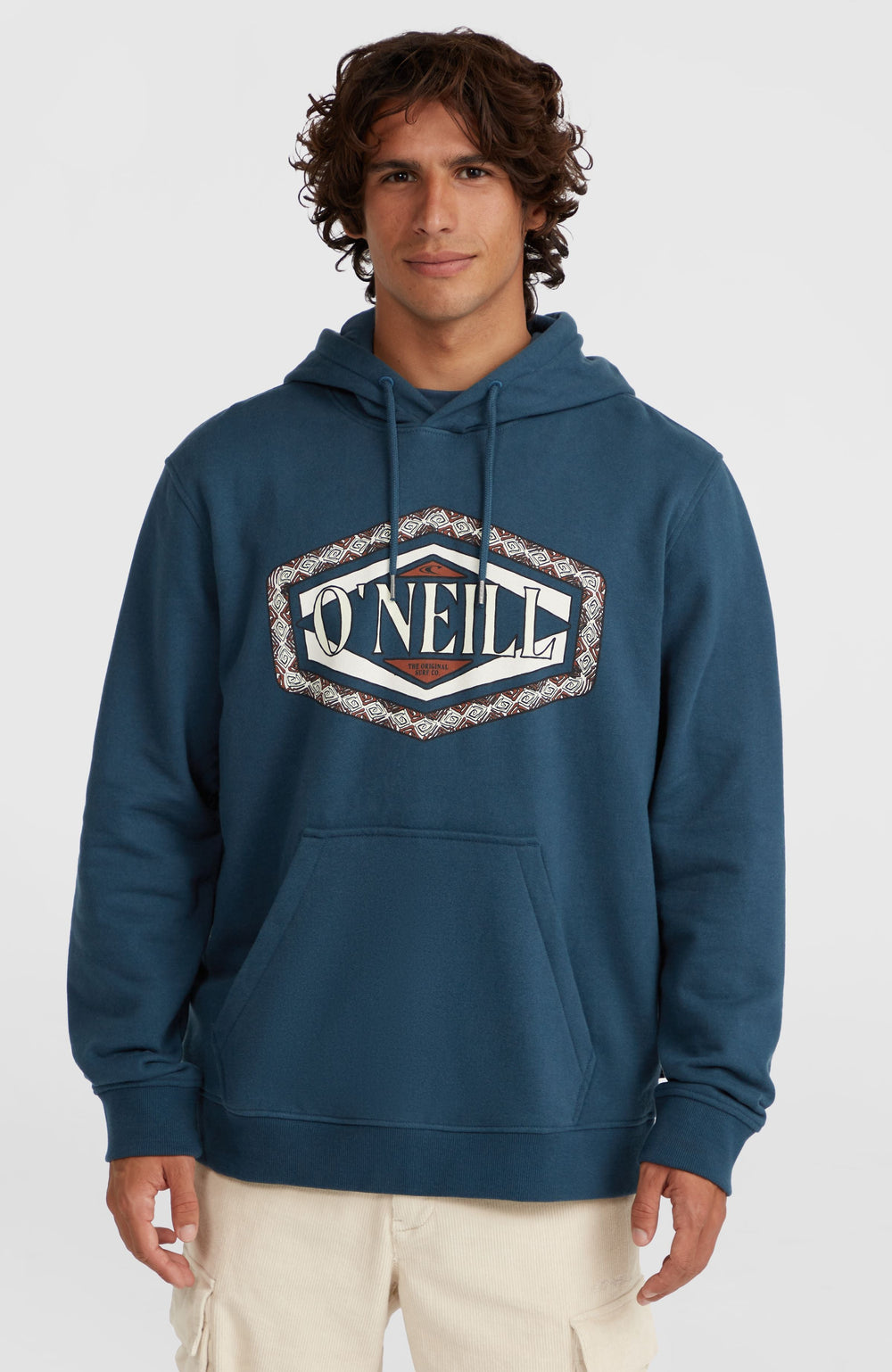 O'Neill Front Print Hoodie Alma Steel