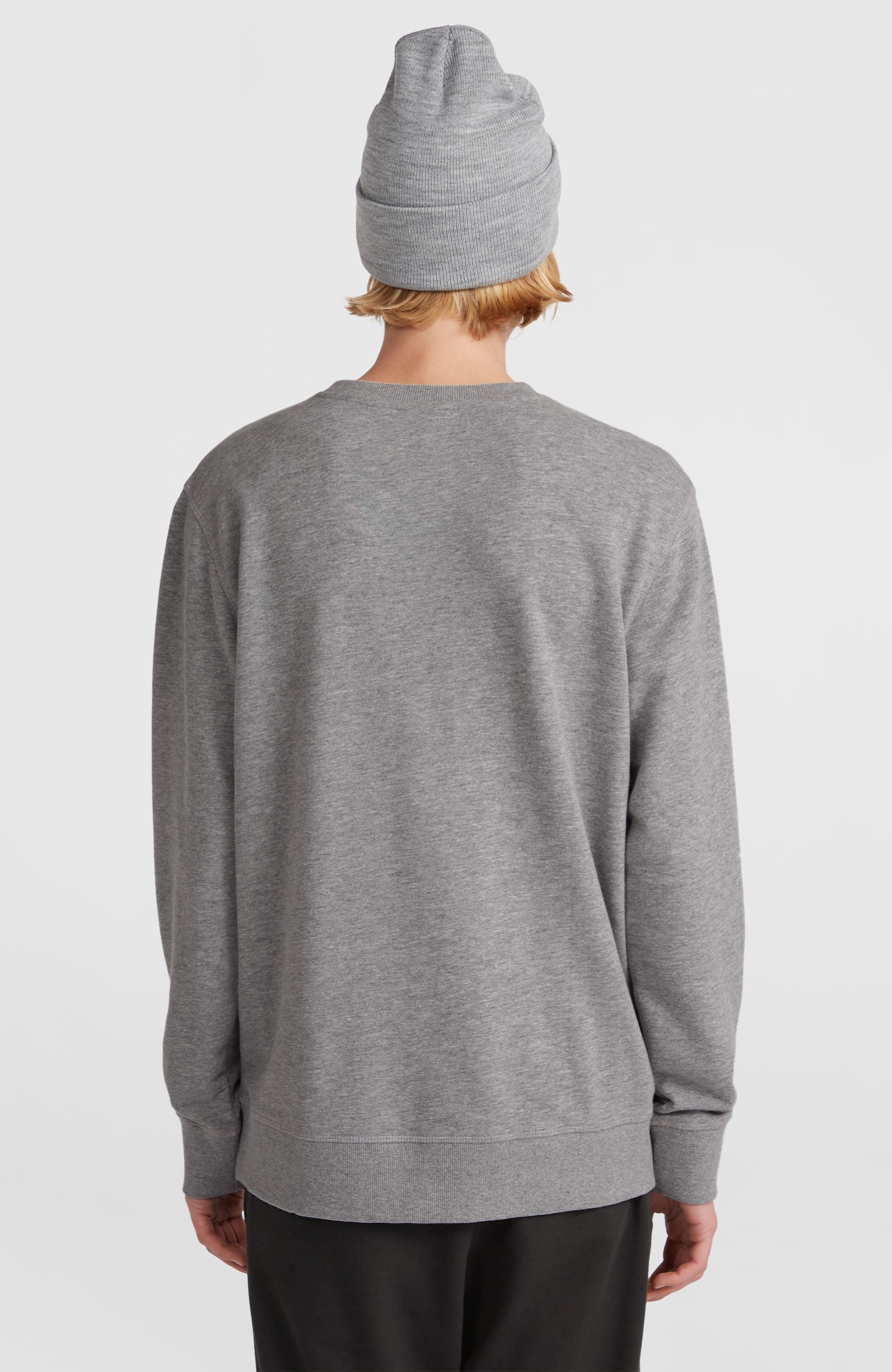 O'Neill Small Logo Crew Sweatshirt Silver Melee