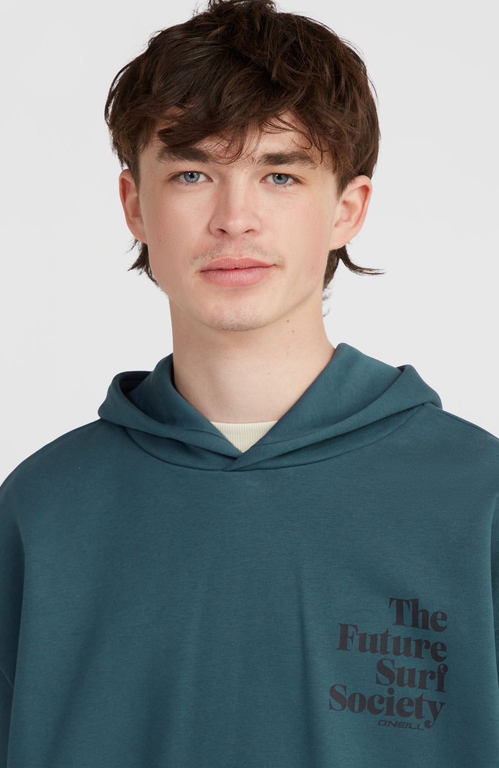 Future Surf Society Hoodie Alma Steel