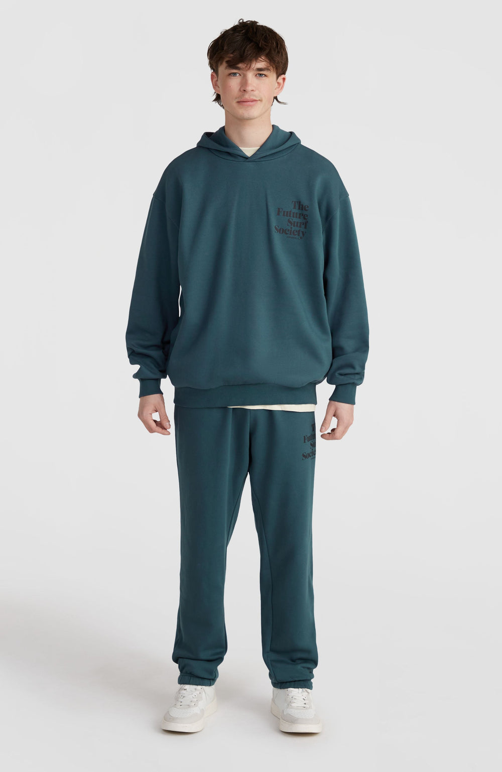 Future Surf Society Hoodie Alma Steel