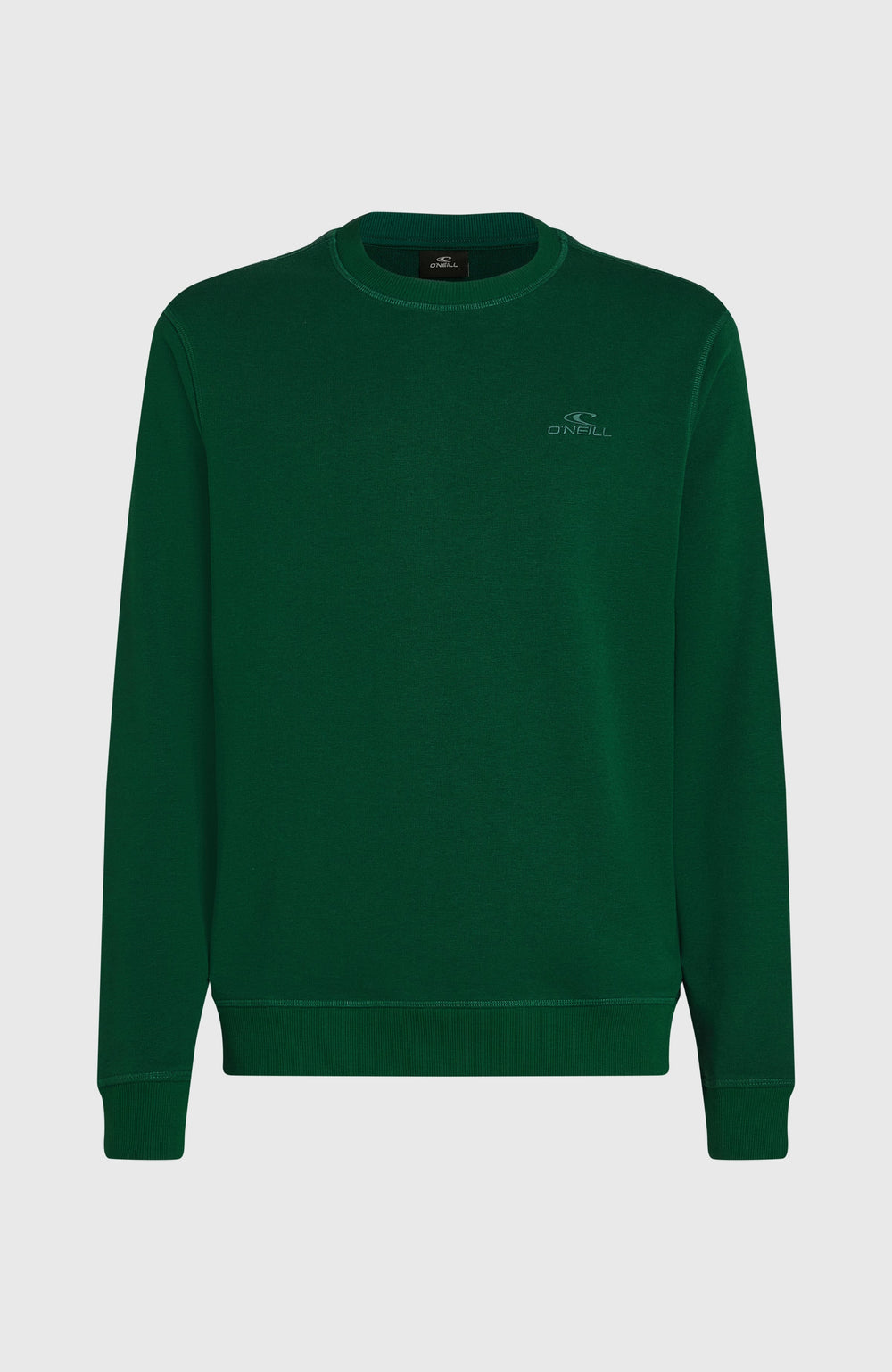 Small Logo Crew Sweatshirt Emerald Envy