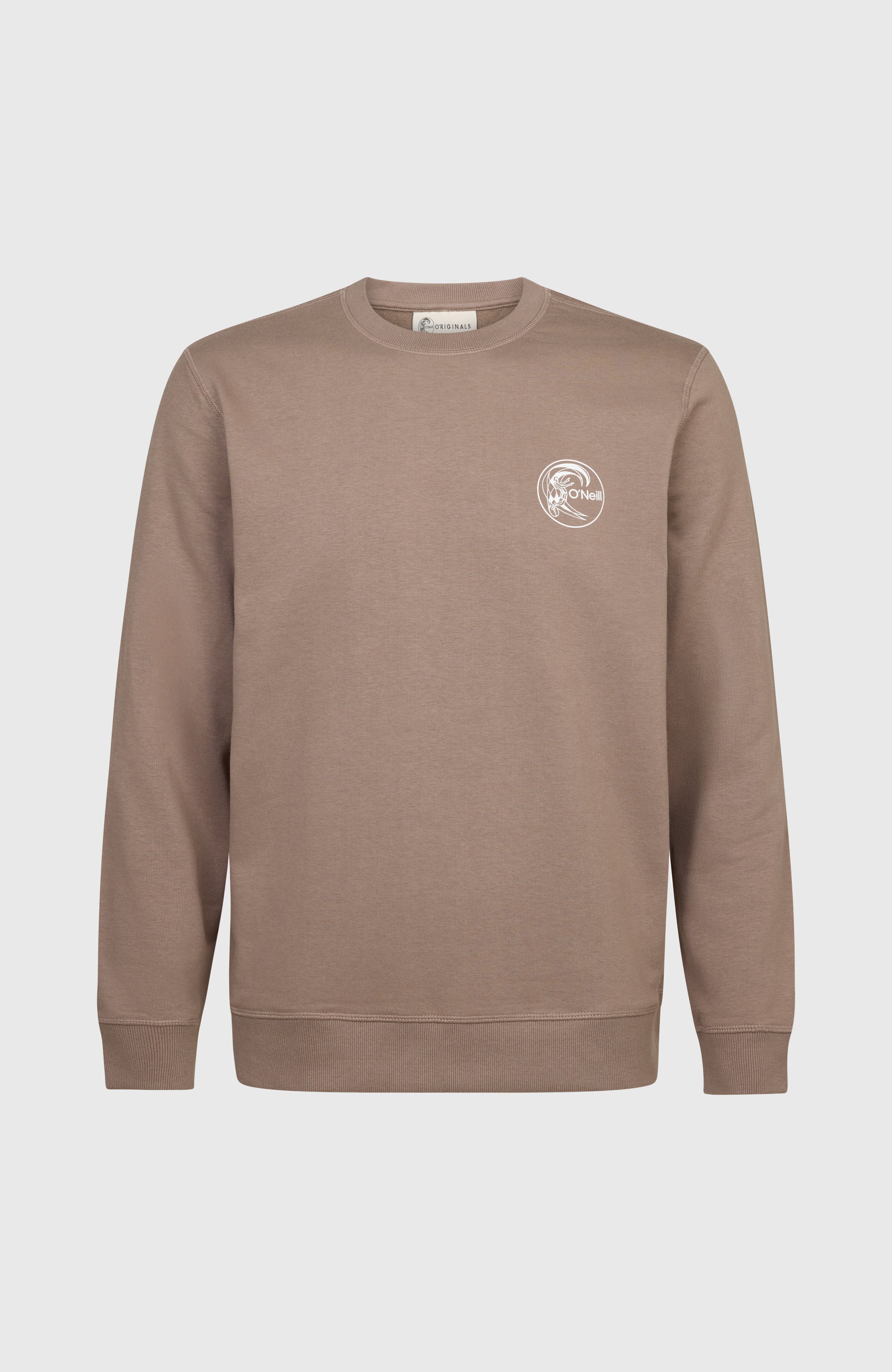 O'Riginals Chest Print Crew Pure Cashmere