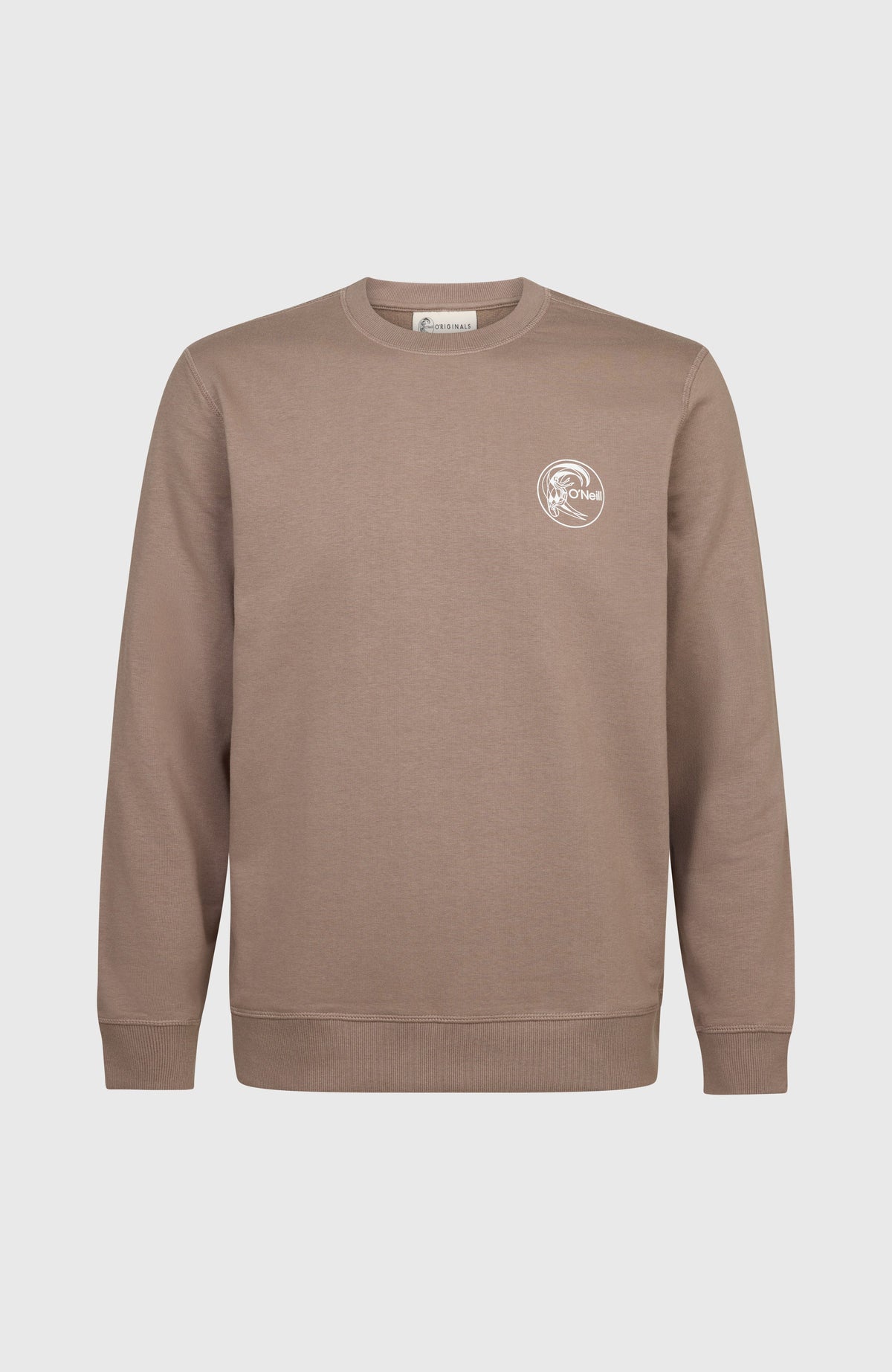 O'Riginals Chest Print Crew Pure Cashmere
