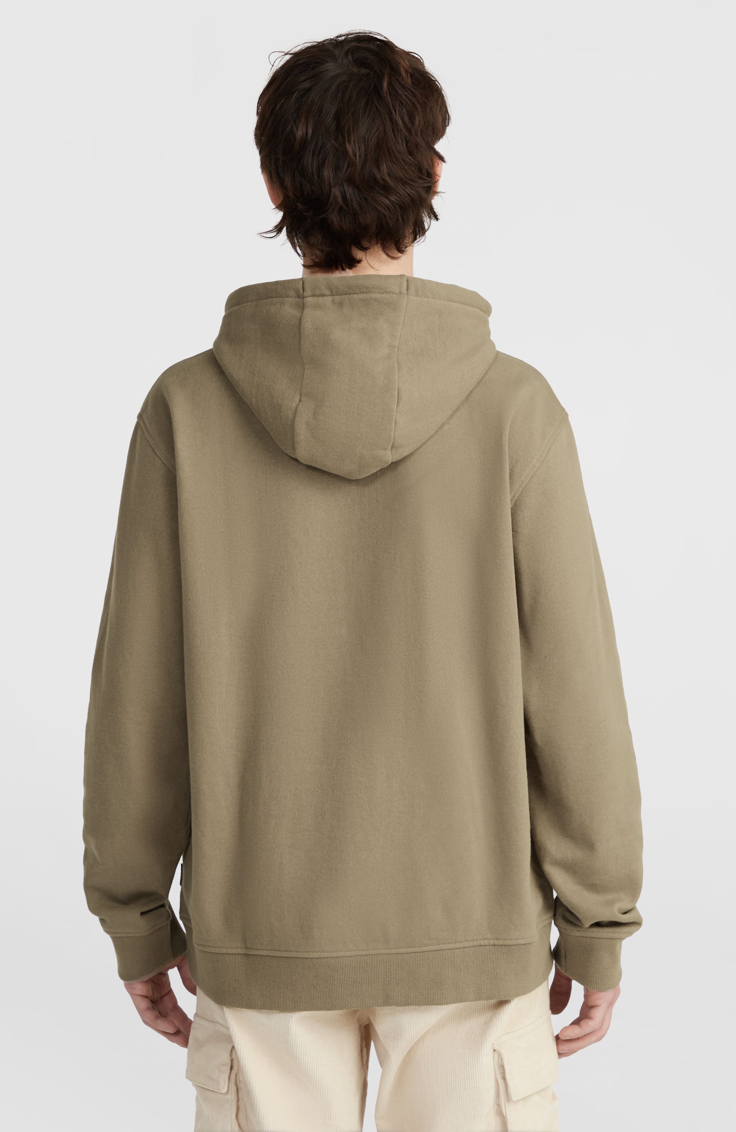 O'Neill Front Print Hoodie Concrete