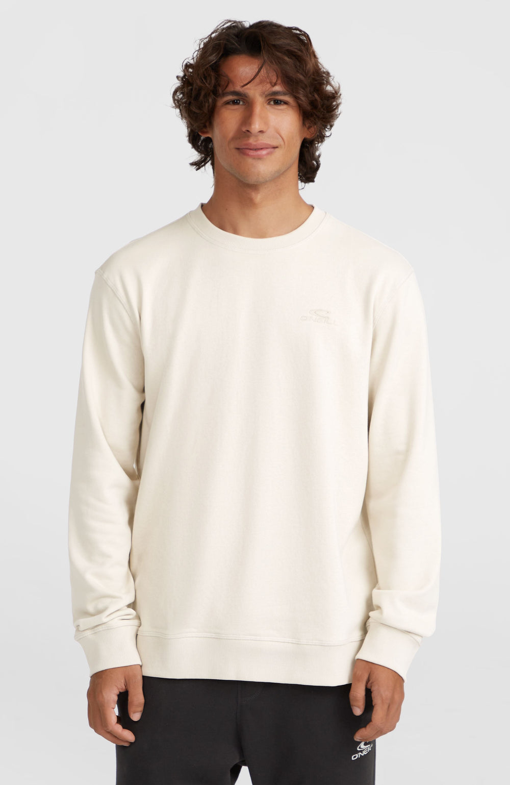 Small Logo Crew Sweatshirt Atmosphere