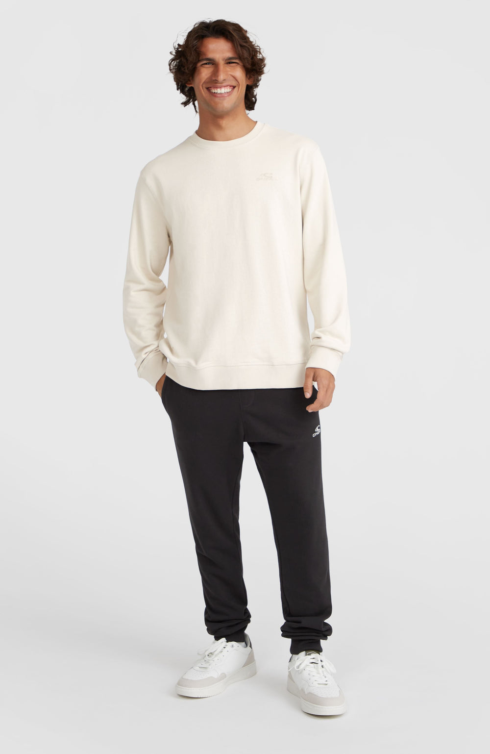 Small Logo Crew Sweatshirt Atmosphere