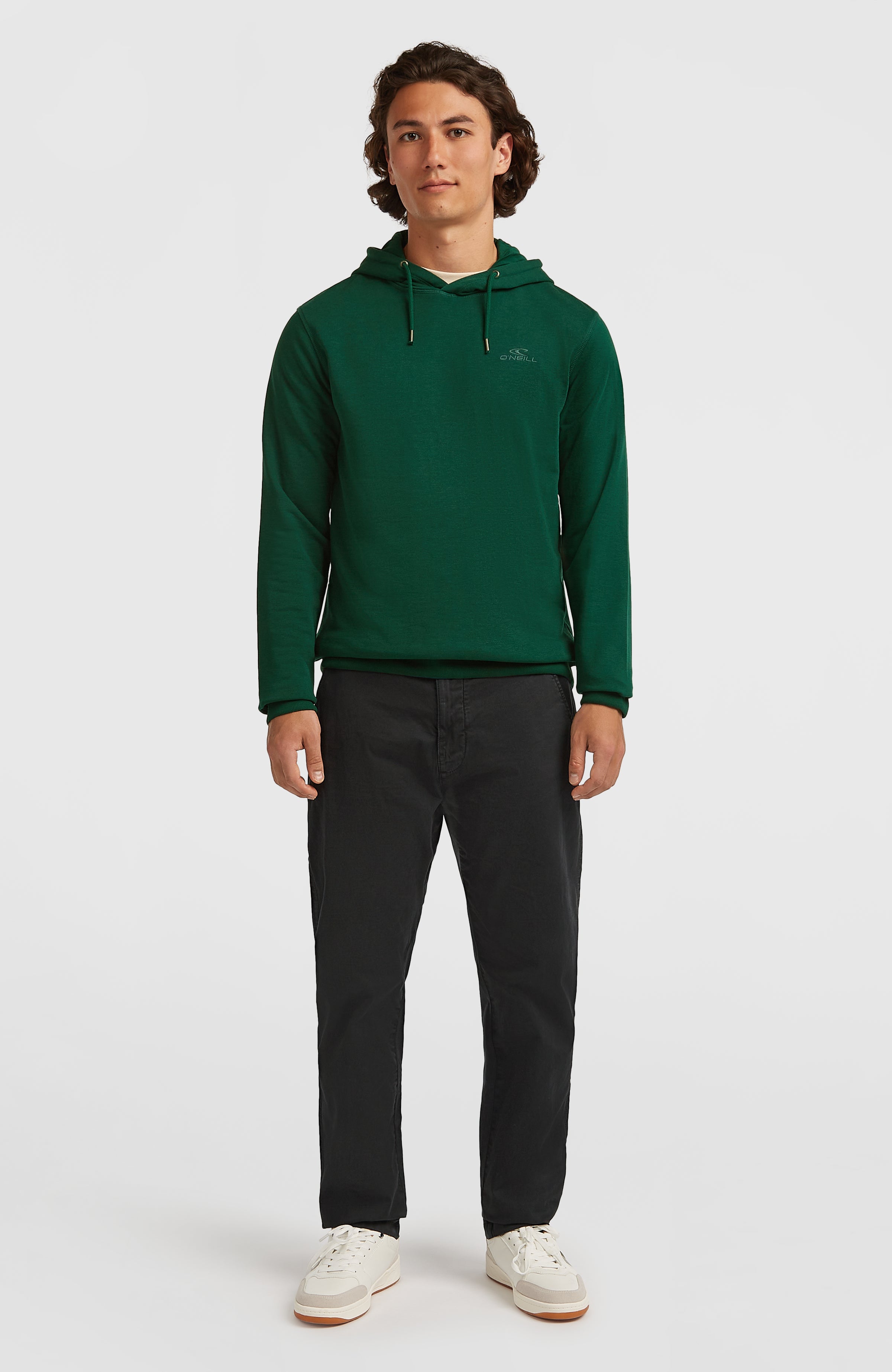 Small Logo Hoodie Emerald Envy