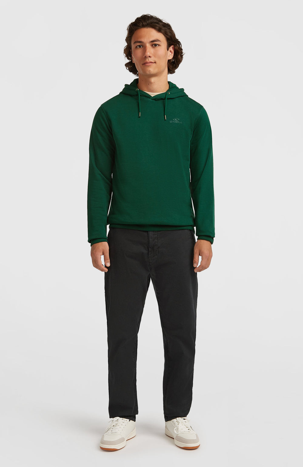 Small Logo Hoodie Emerald Envy