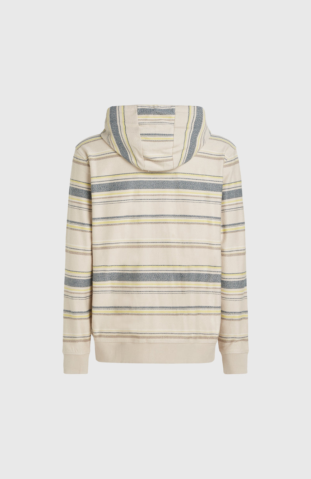 Bavaro Full-Zip Hoodie Grey Vintage Stripe