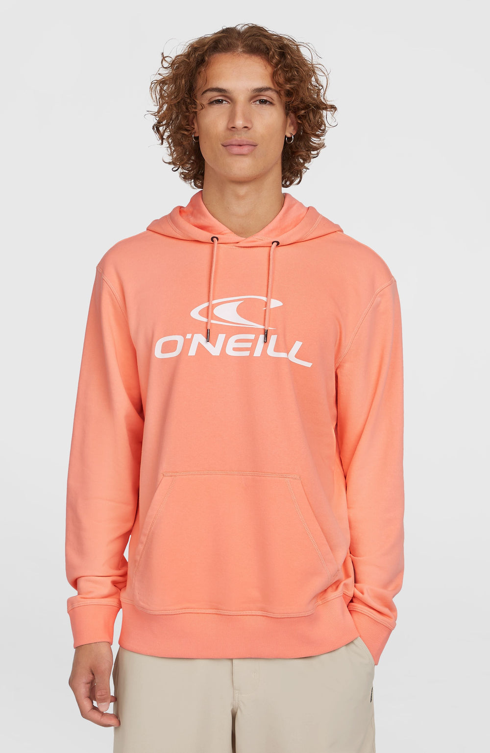 Logo Hoodie Coral Pop