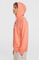 Logo Hoodie Coral Pop