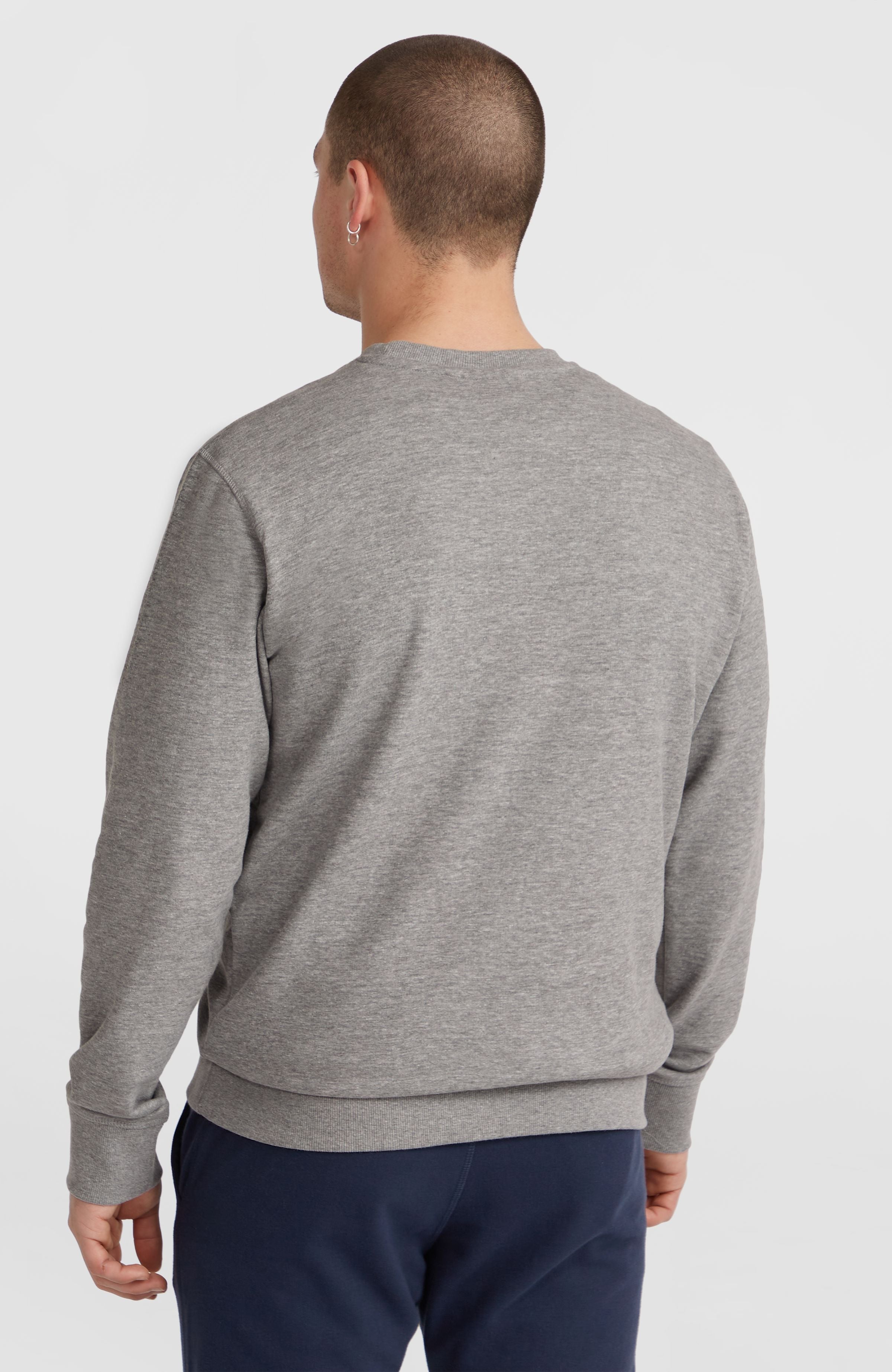 O'Neill Logo Crew Sweatshirt Silver Melee