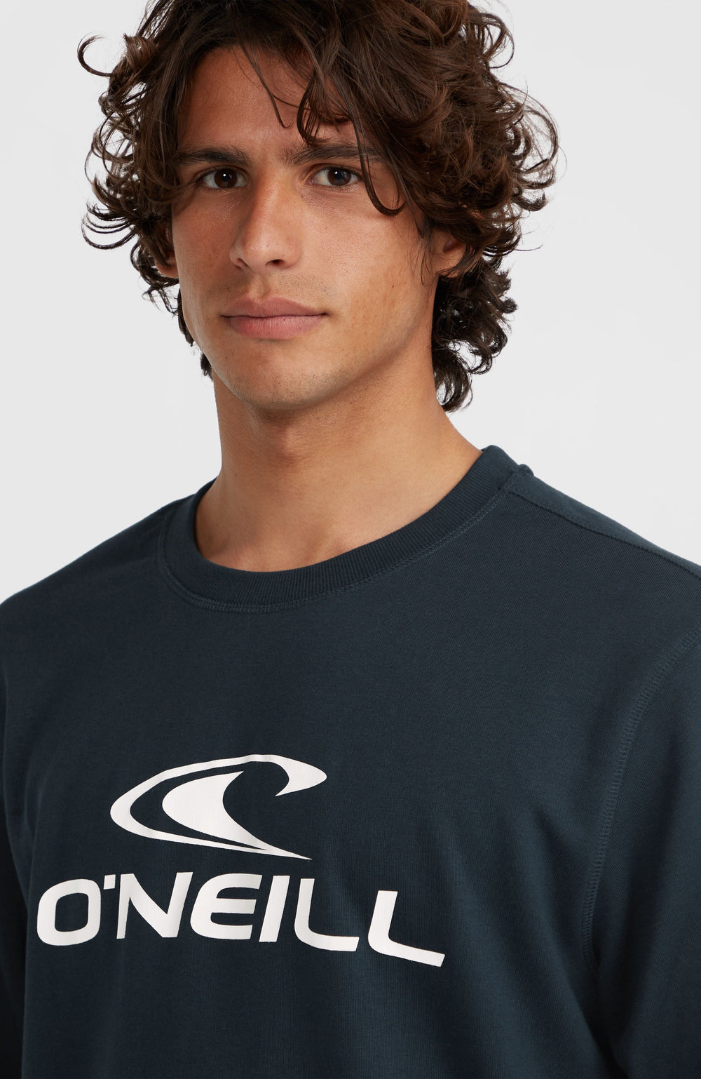 O'Neill Logo Crew Sweatshirt Ink Blue