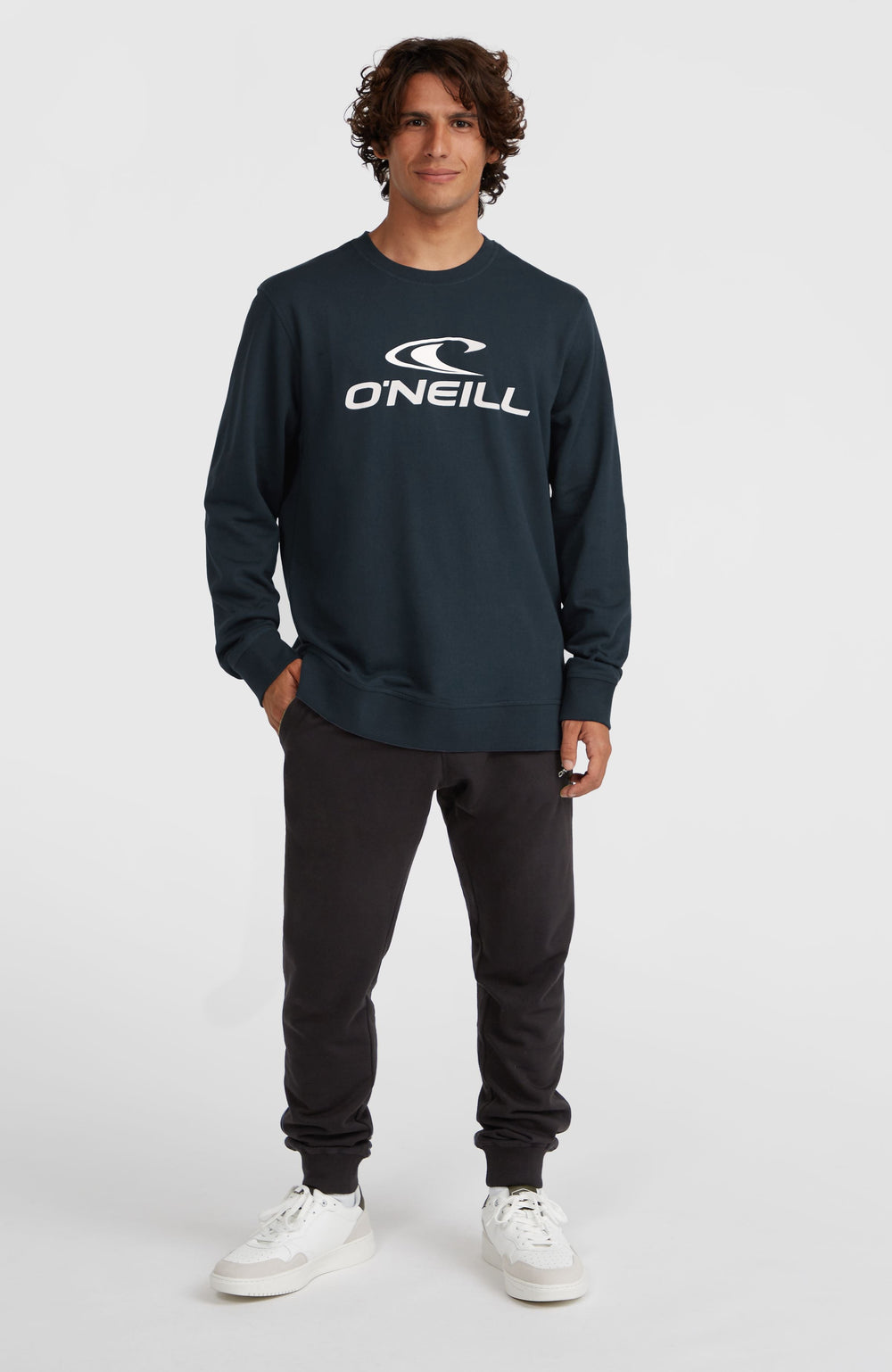 O'Neill Logo Crew Sweatshirt Ink Blue