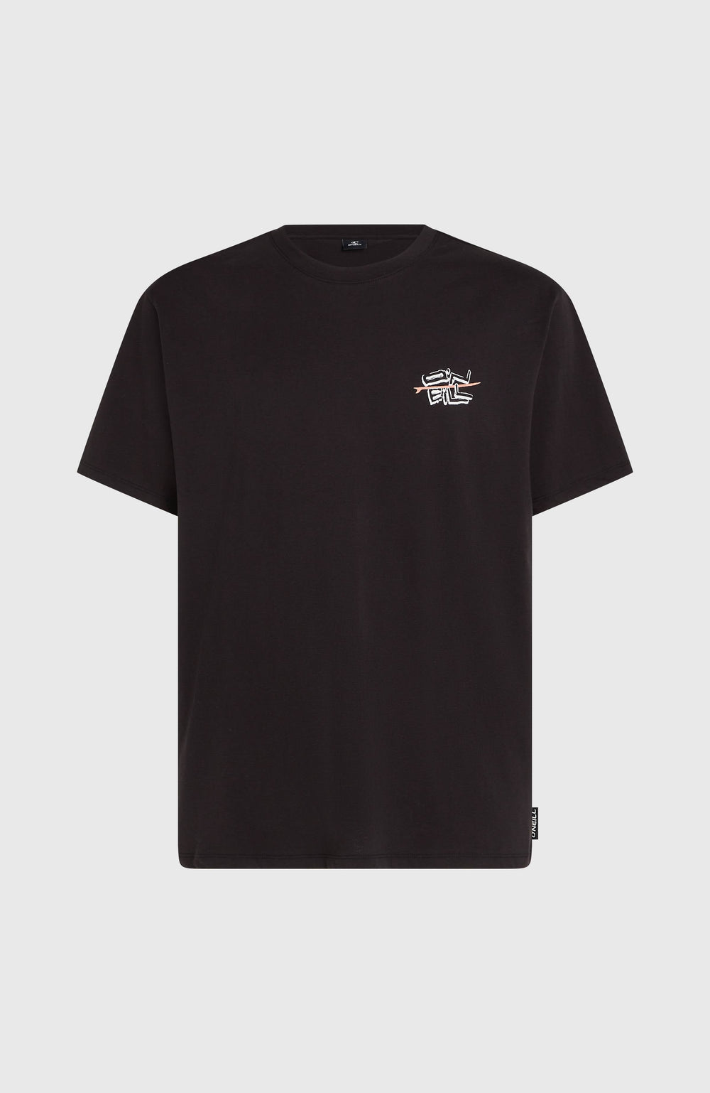 O’Neill Retro Back Print T-Shirt Black Out