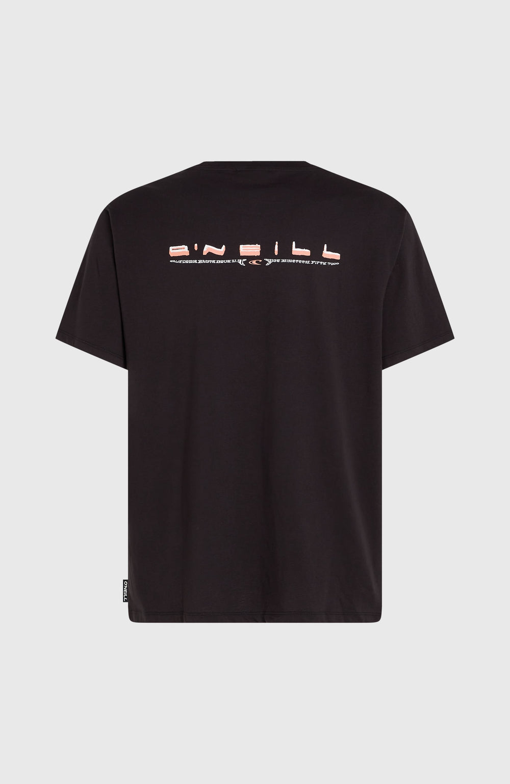 O’Neill Retro Back Print T-Shirt Black Out